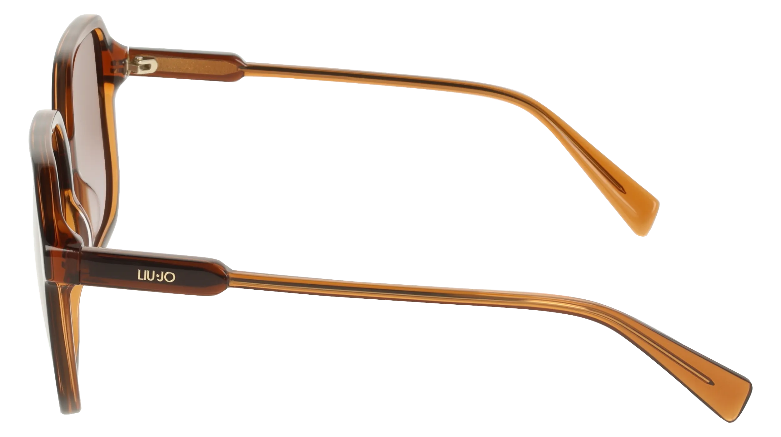 Liu Jo LJ830S 217 Occhiali da sole Acetato Marrone Marrone Squadrata Normale - immagine 3