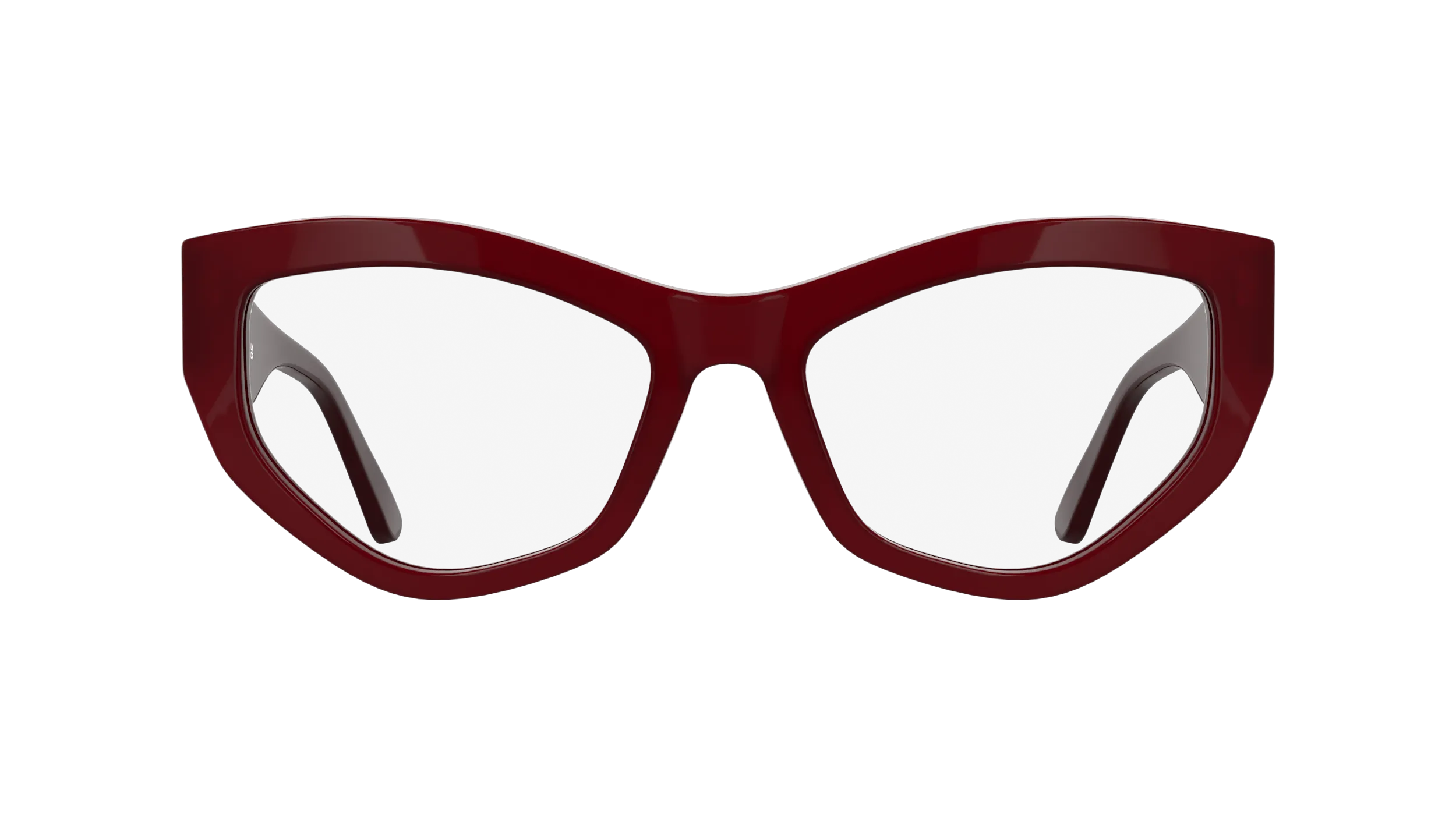 Karl Lagerfeld KL6211 600 Montature da vista Acetato Rosso Cat Eye Normale - immagine 2