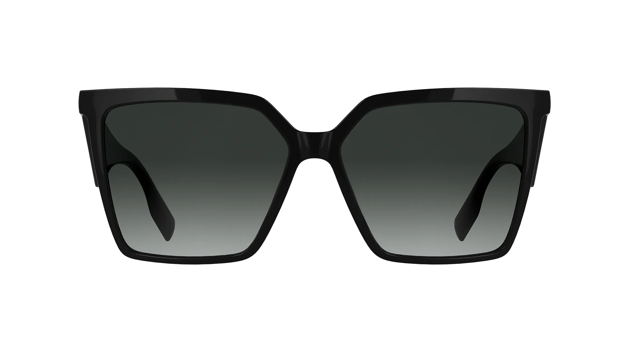 Karl Lagerfeld KL6207S 001 Occhiali da sole Bio-iniettato Nero Fumo Squadrata Normale - immagine 2