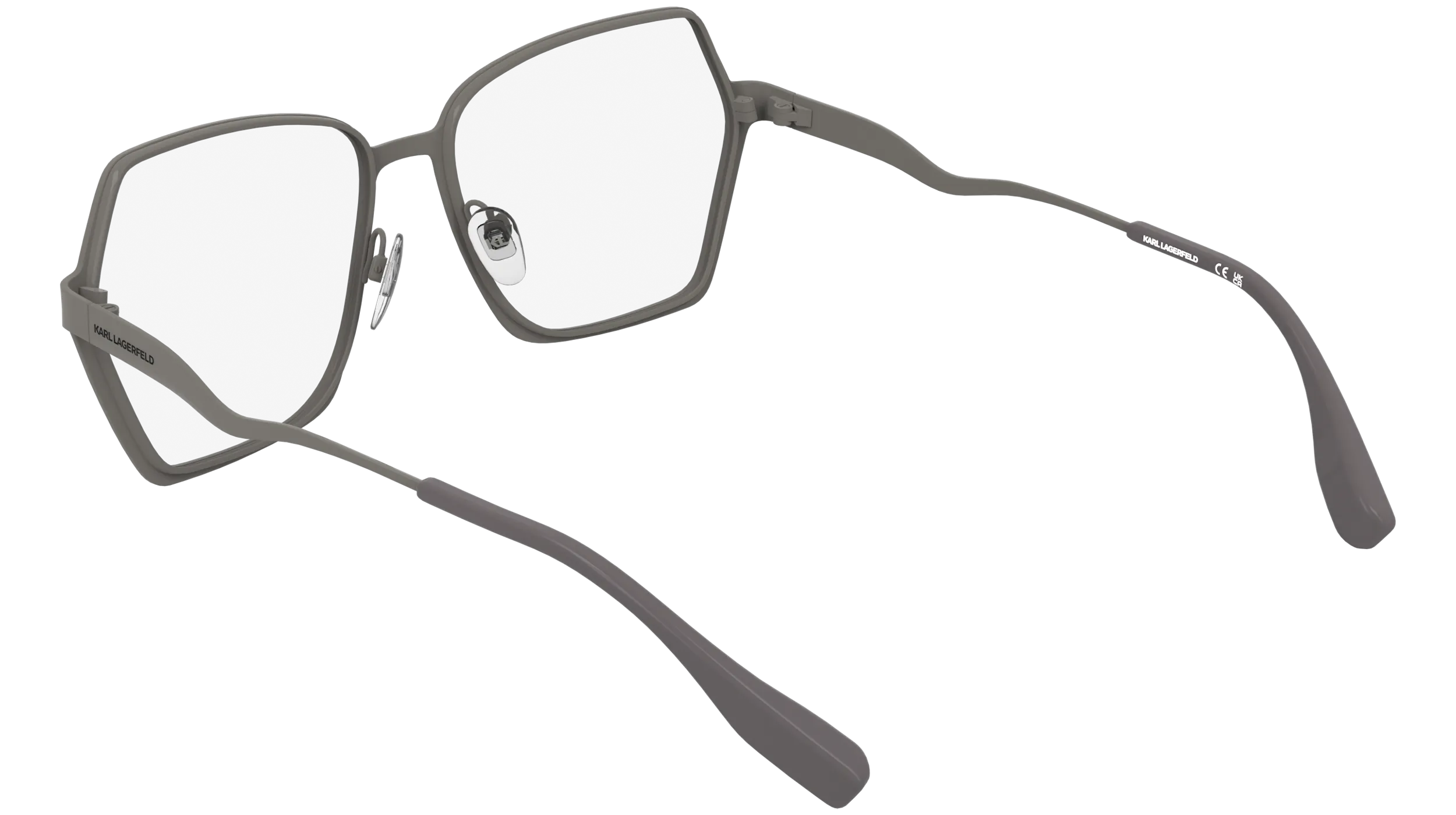 Karl Lagerfeld KL368 265 Montature da vista Metallo Beige Squadrata Normale - immagine 4