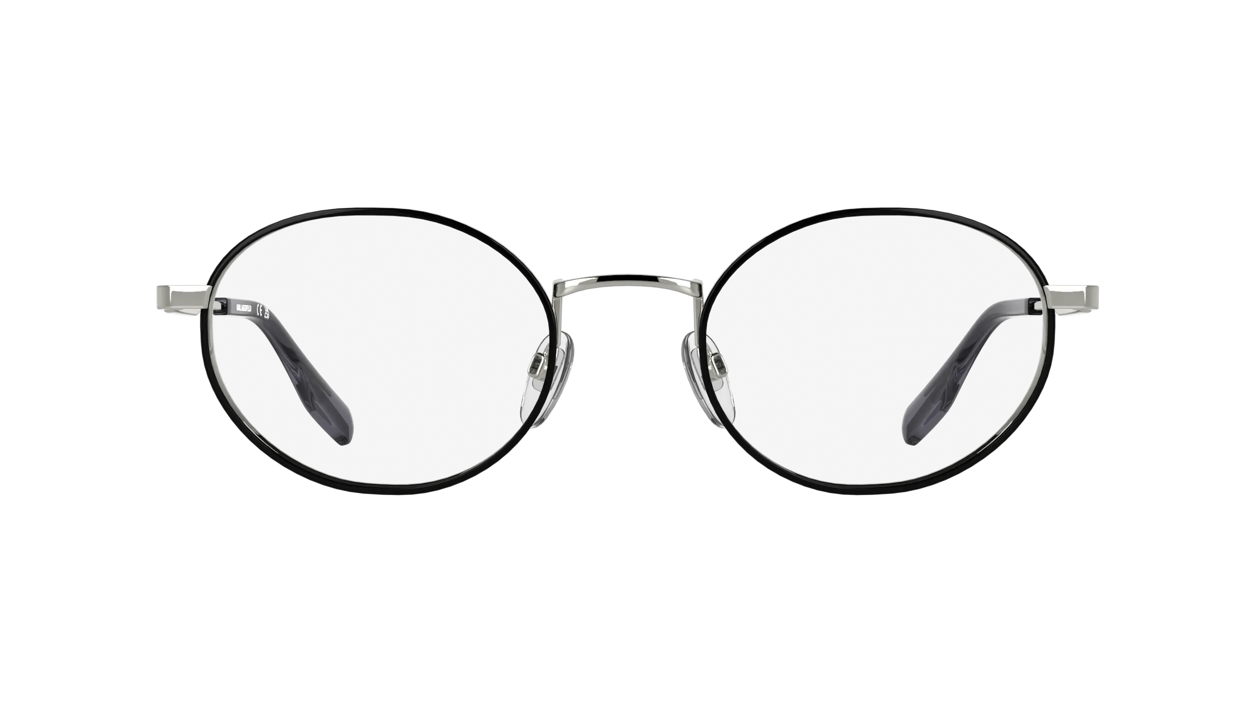 Karl Lagerfeld KL369 044 Montature da vista Metallo Argento Rotonda Normale - immagine 2