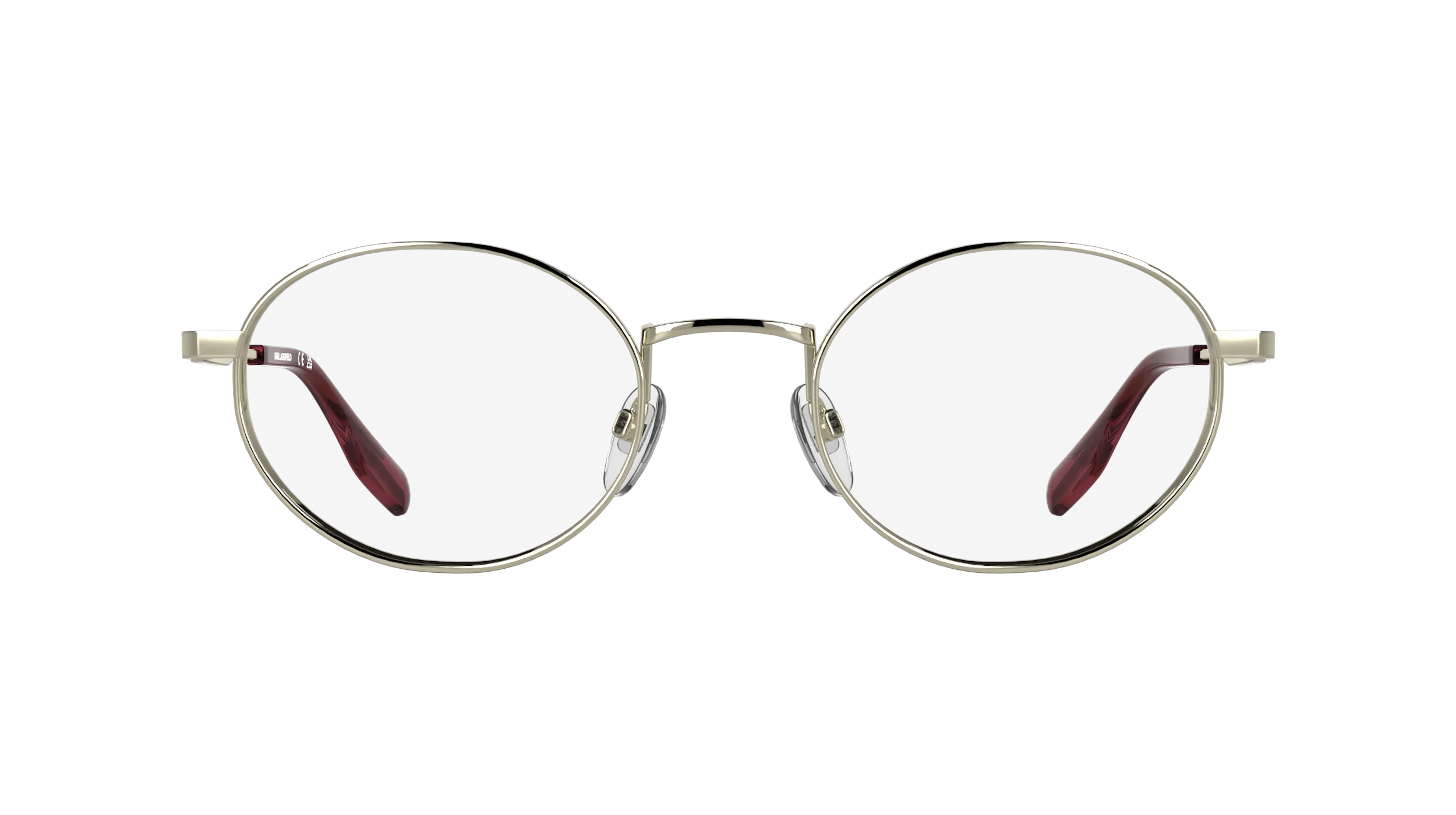Karl Lagerfeld KL369 727 Montature da vista Metallo Oro Rotonda Normale - immagine 2