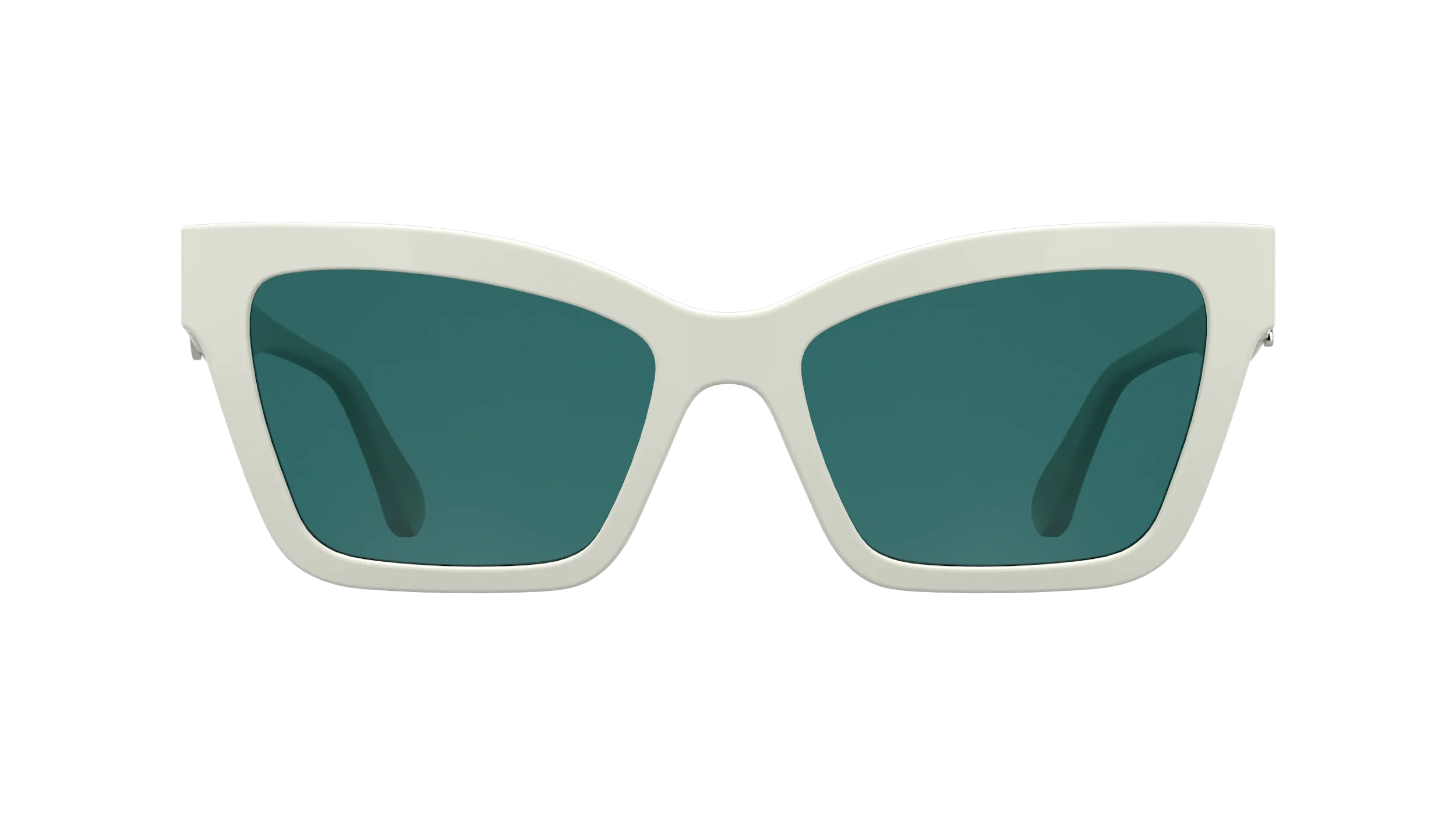 Karl Lagerfeld KL6220S 105 Occhiali da sole Acetato Bianco Verde / Petrolio Squadrata Normale - immagine 2