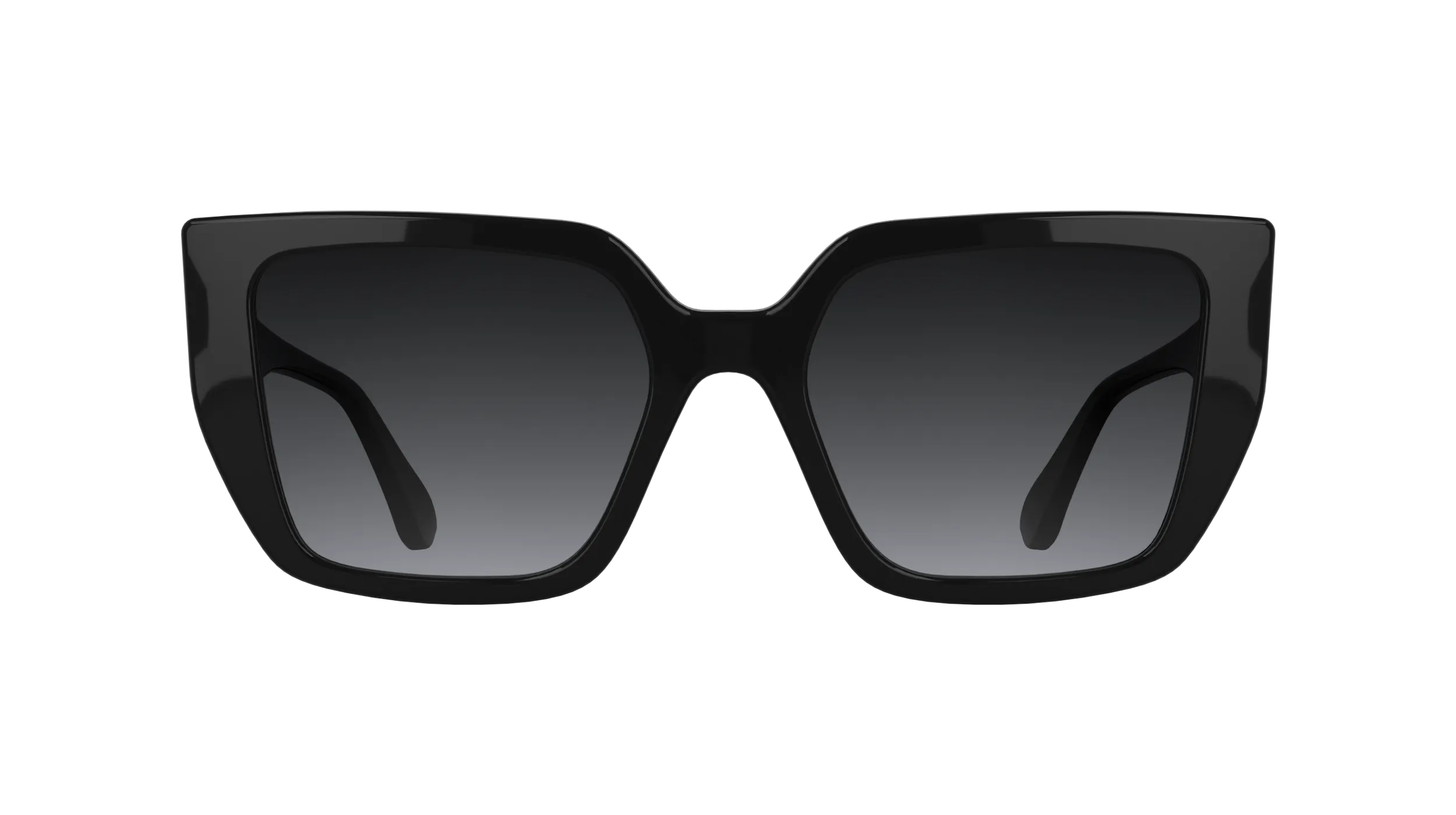 Karl Lagerfeld KL6221S 001 Occhiali da sole Acetato Nero Cat Eye Normale - immagine 2