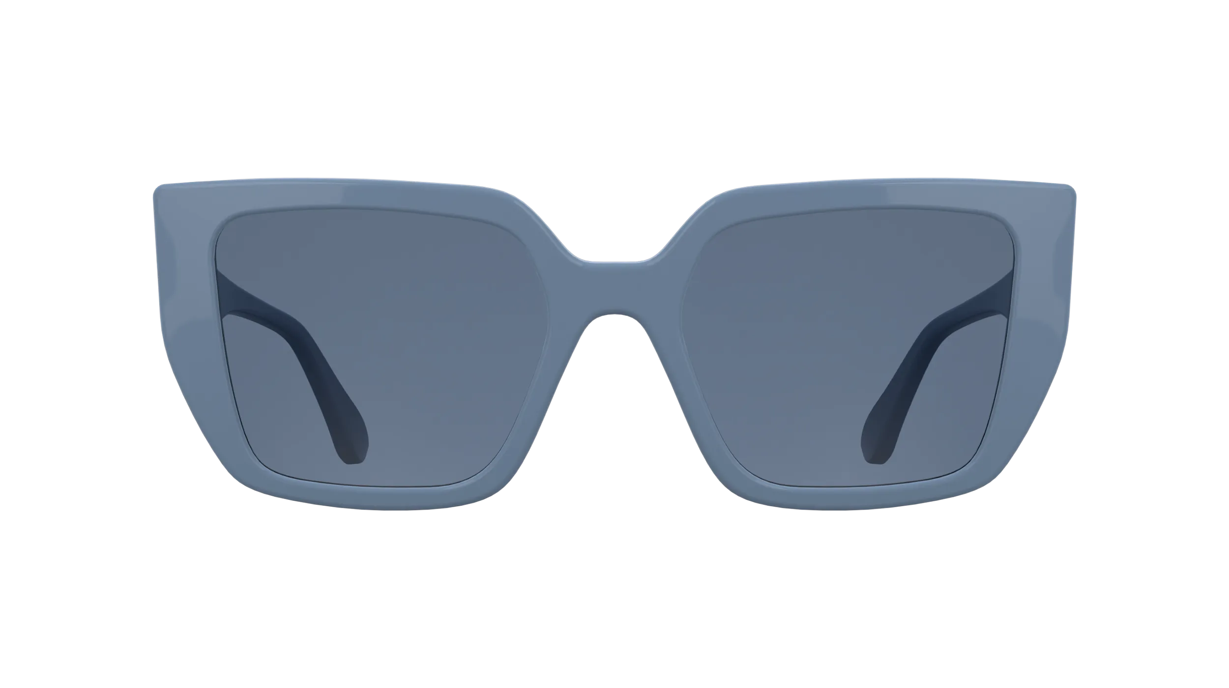 Karl Lagerfeld KL6221S 450 Occhiali da sole Acetato Azzurro Blu Cat Eye Normale - immagine 2