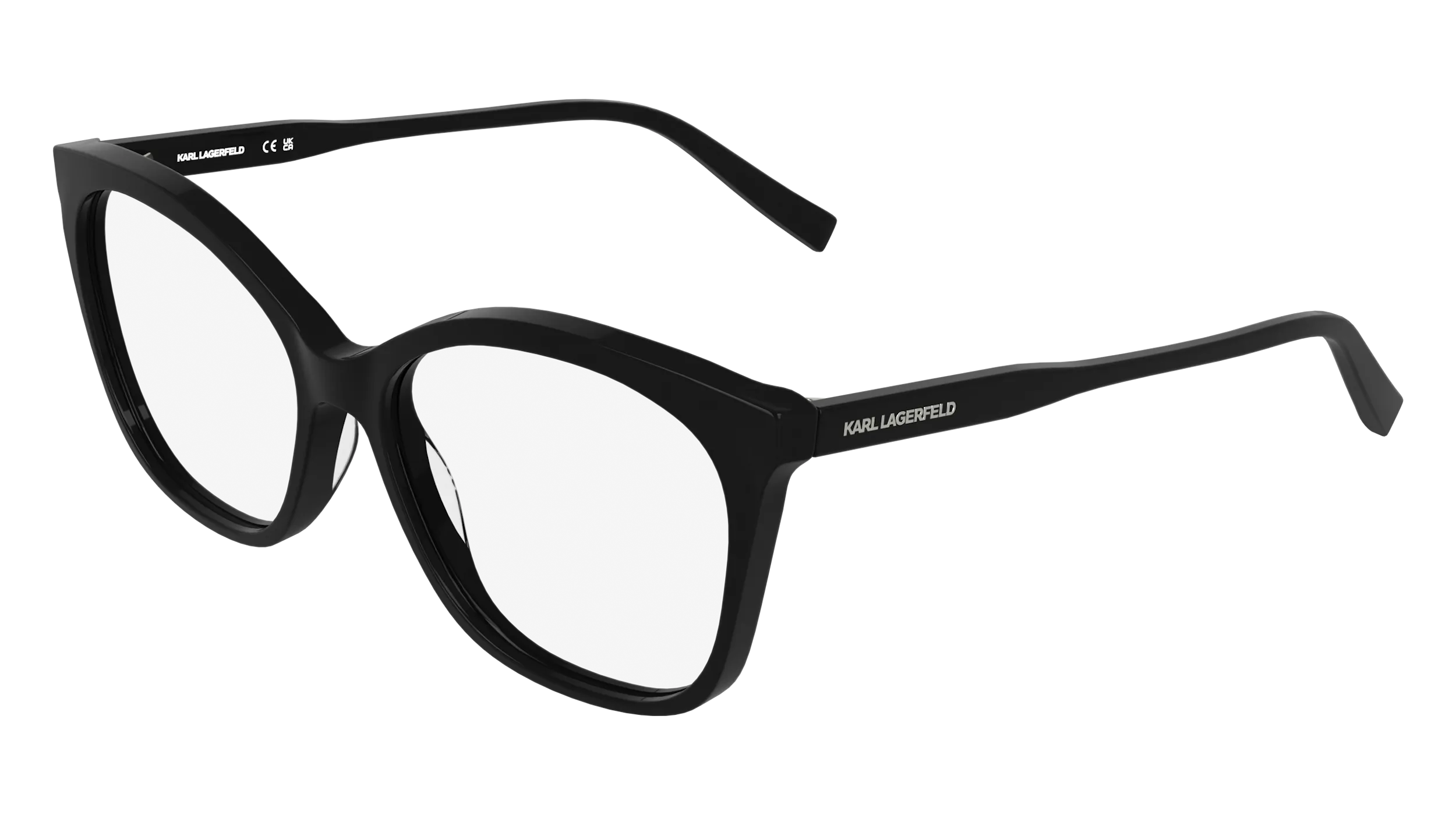 Karl Lagerfeld KL6230 001 Montature da vista Acetato Nero Farfalla Normale - immagine 1