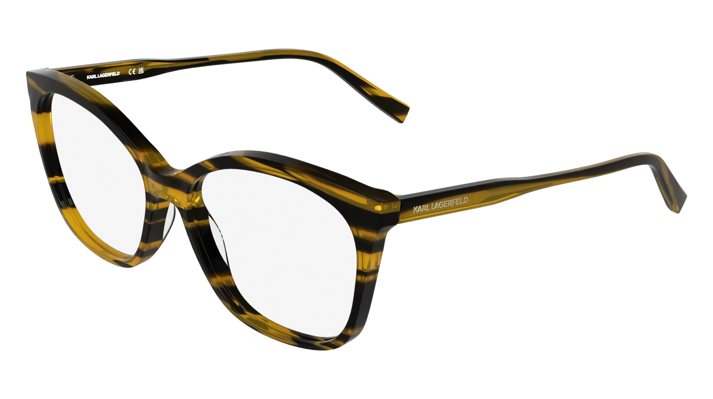 Karl Lagerfeld KL6230 008 Montature da vista Acetato Nero Farfalla Normale - immagine 1