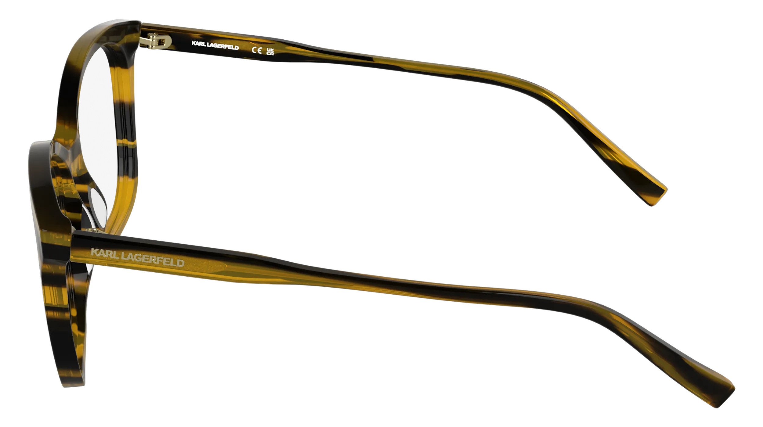 Karl Lagerfeld KL6230 008 Montature da vista Acetato Nero Farfalla Normale - immagine 3