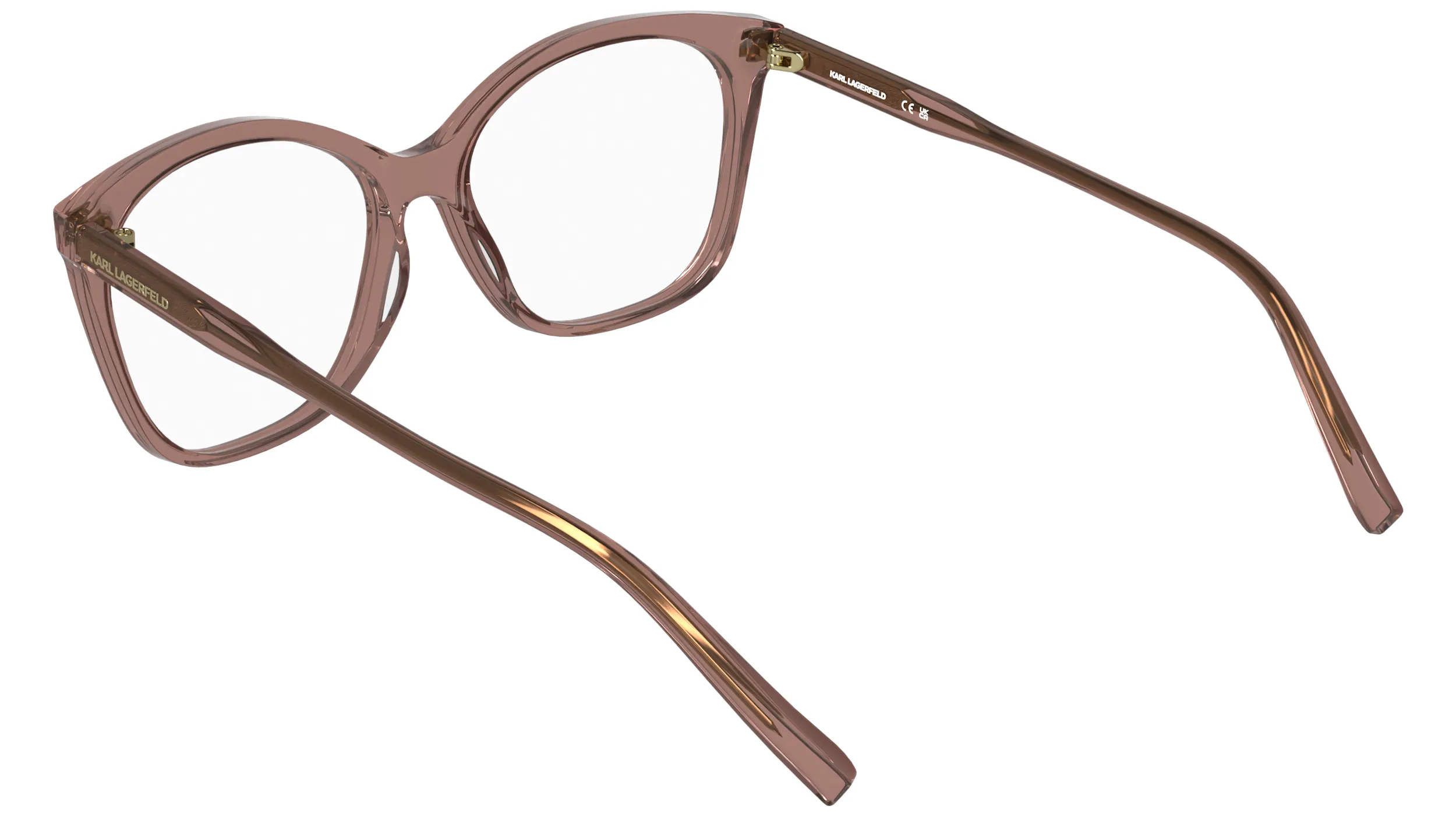 Karl Lagerfeld KL6230 652 Montature da vista Acetato Rosa Farfalla Normale - immagine 4