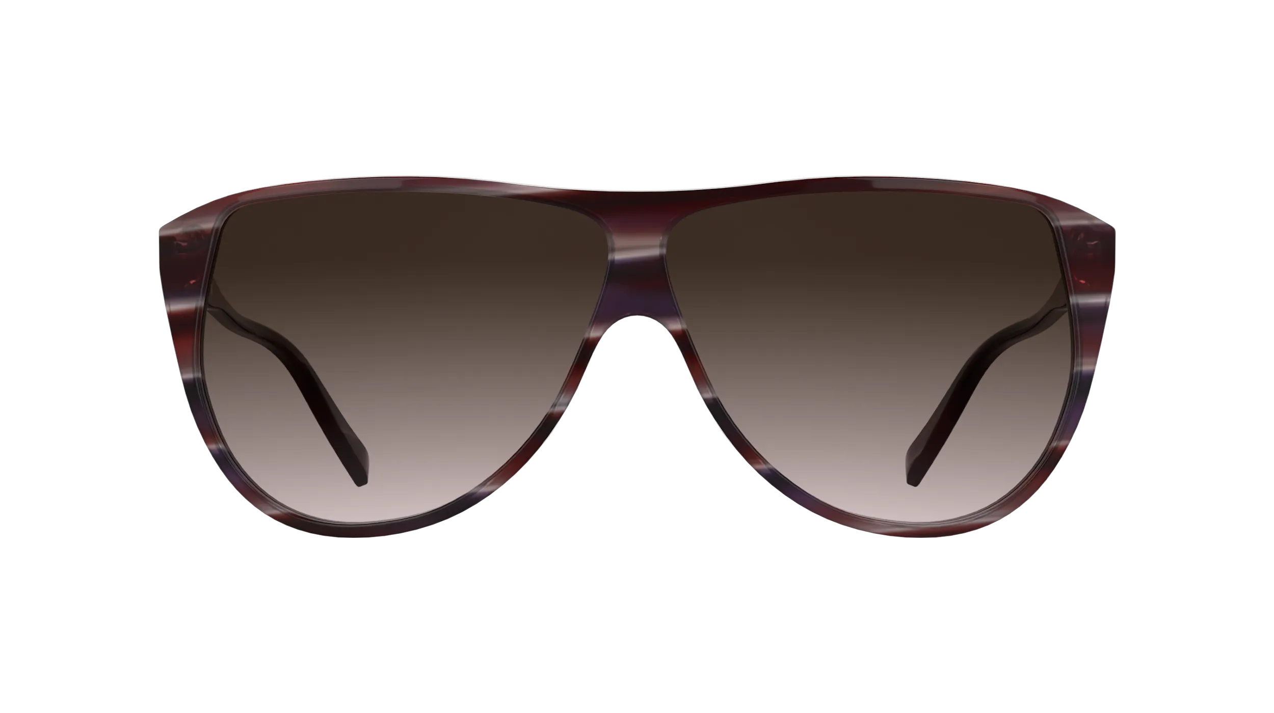 Karl Lagerfeld KL6227S 608 Occhiali da sole Acetato Bordeaux Marrone Pilot Normale - immagine 2