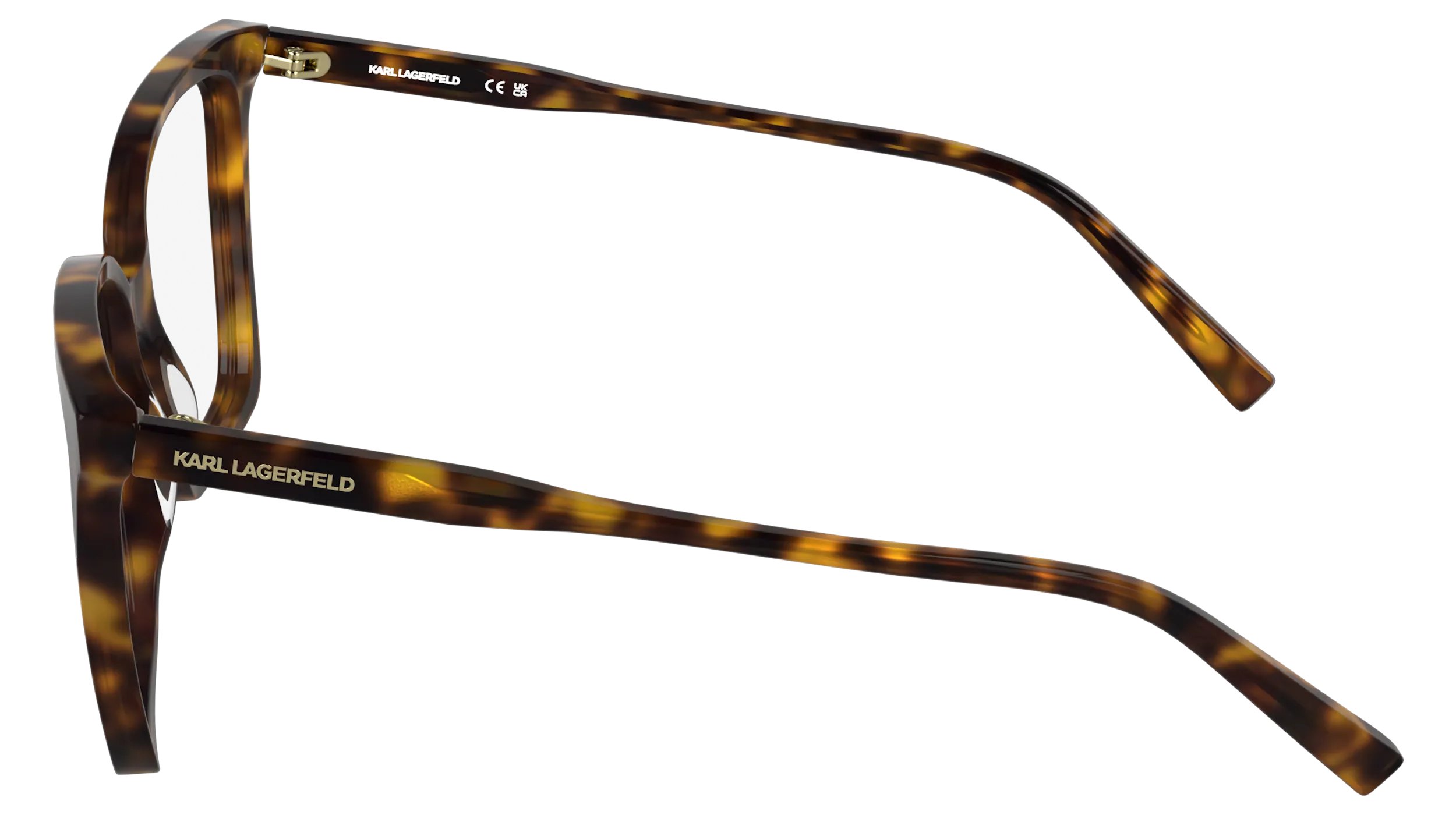 Karl Lagerfeld KL6231 240 Montature da vista Acetato Havana Squadrata Normale - immagine 3