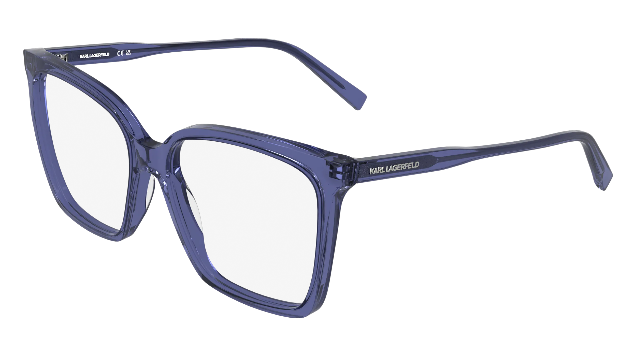 Karl Lagerfeld KL6231 541 Montature da vista Acetato Viola Squadrata Normale - immagine 1
