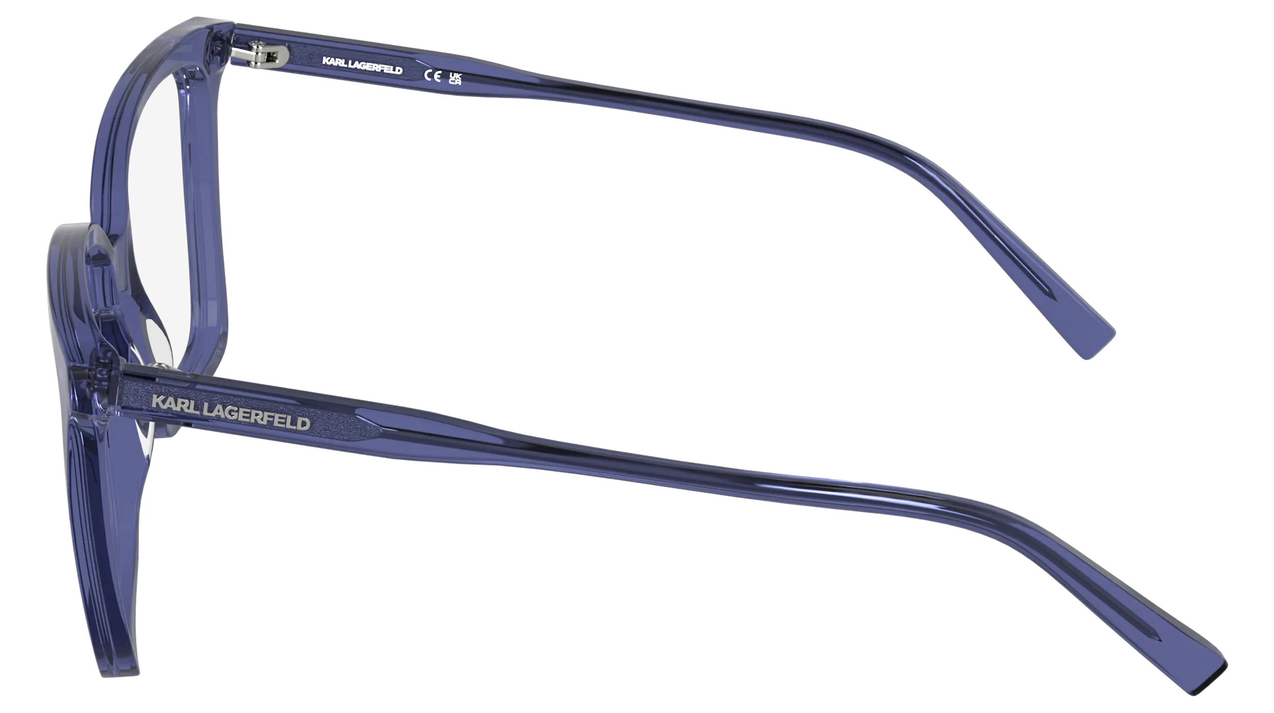 Karl Lagerfeld KL6231 541 Montature da vista Acetato Viola Squadrata Normale - immagine 3