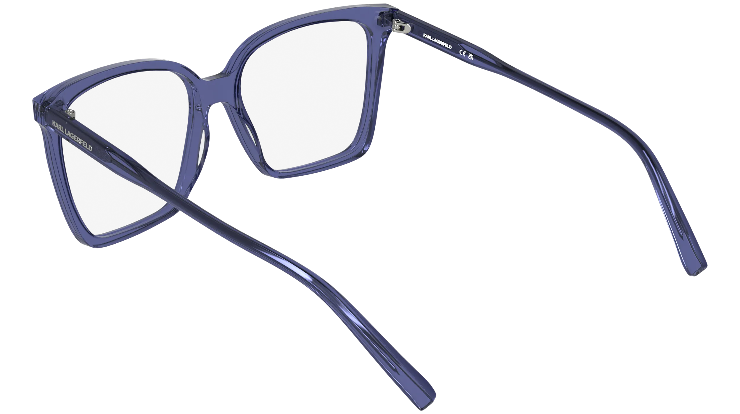 Karl Lagerfeld KL6231 541 Montature da vista Acetato Viola Squadrata Normale - immagine 4