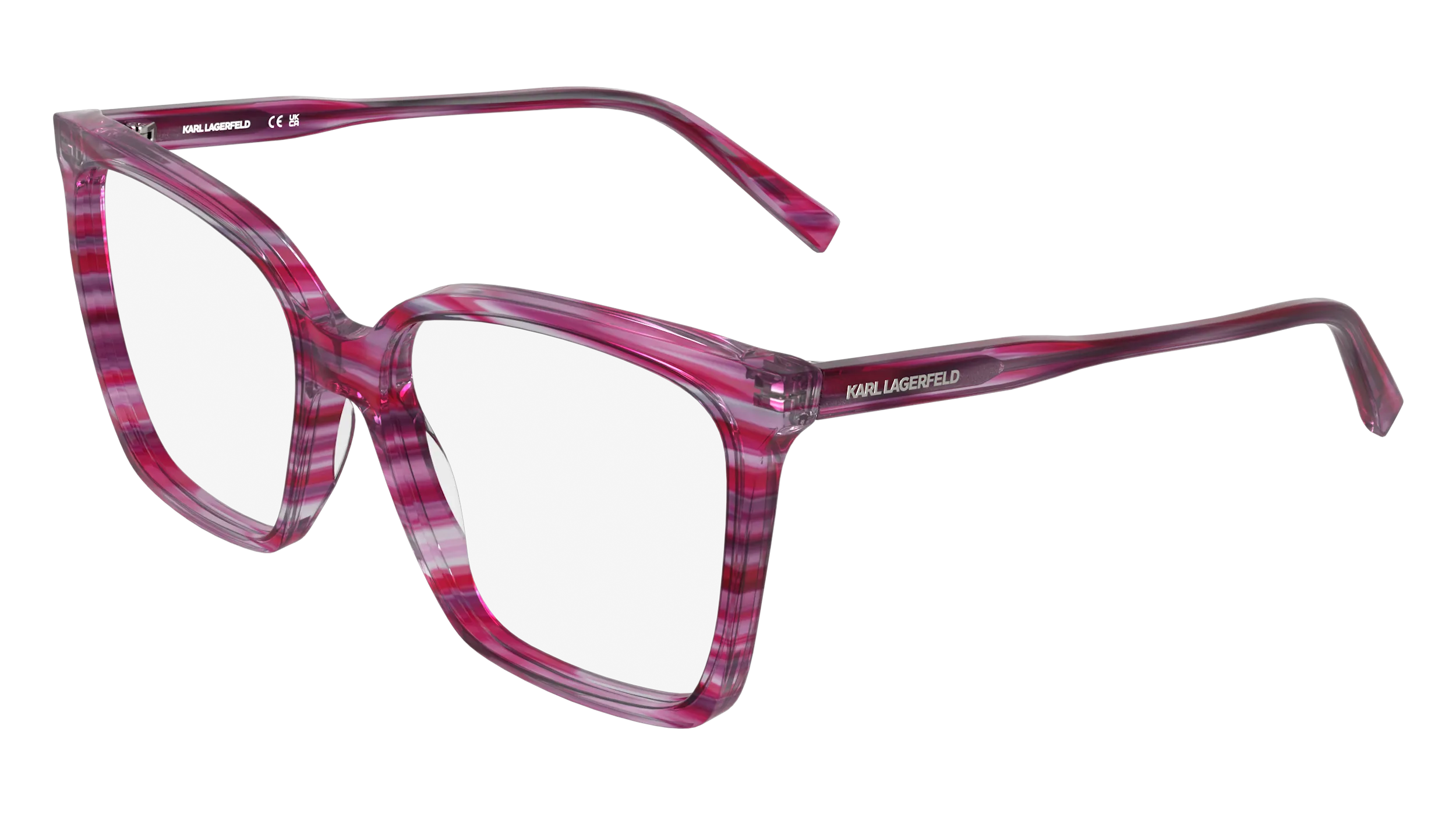 Karl Lagerfeld KL6231 609 Montature da vista Acetato Rosso Squadrata Normale - immagine 1