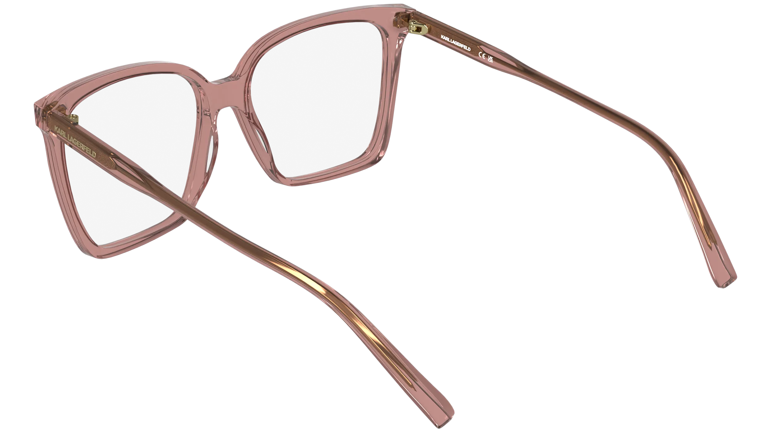 Karl Lagerfeld KL6231 652 Montature da vista Acetato Rosa Squadrata Normale - immagine 4