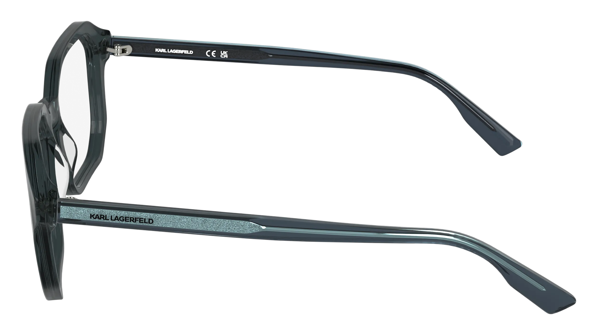 Karl Lagerfeld KL6234 020 Montature da vista Acetato Grigio Squadrata Normale - immagine 3
