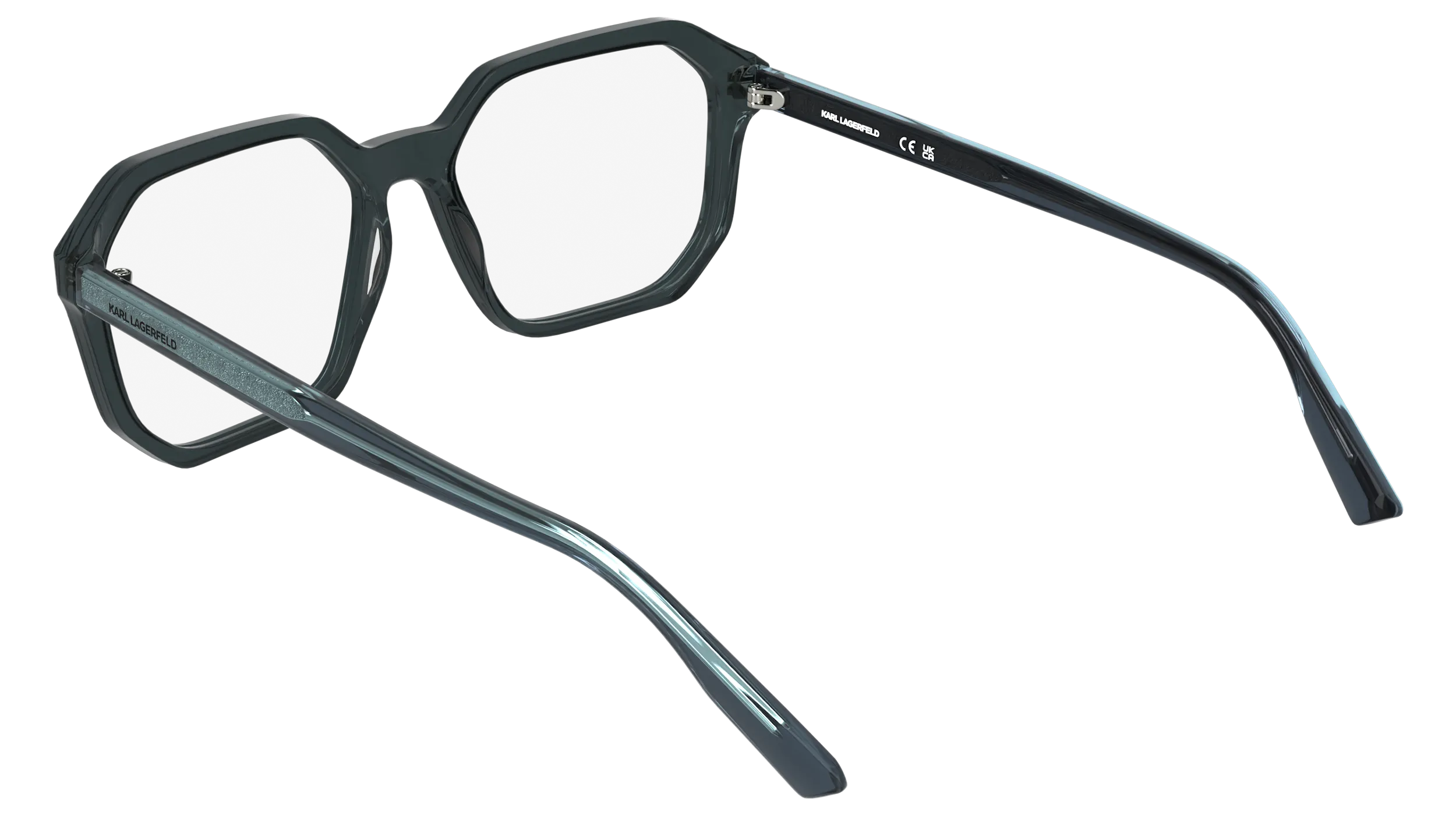 Karl Lagerfeld KL6234 020 Montature da vista Acetato Grigio Squadrata Normale - immagine 4