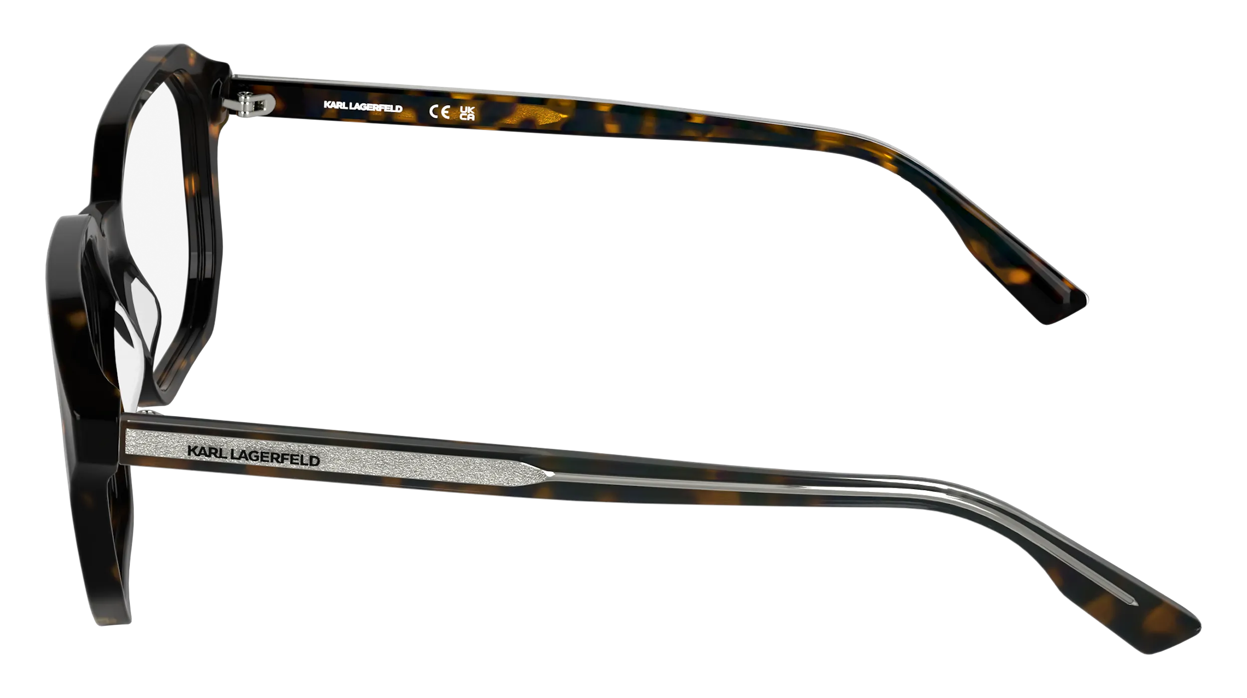 Karl Lagerfeld KL6234 242 Montature da vista Acetato Havana Squadrata Normale - immagine 3