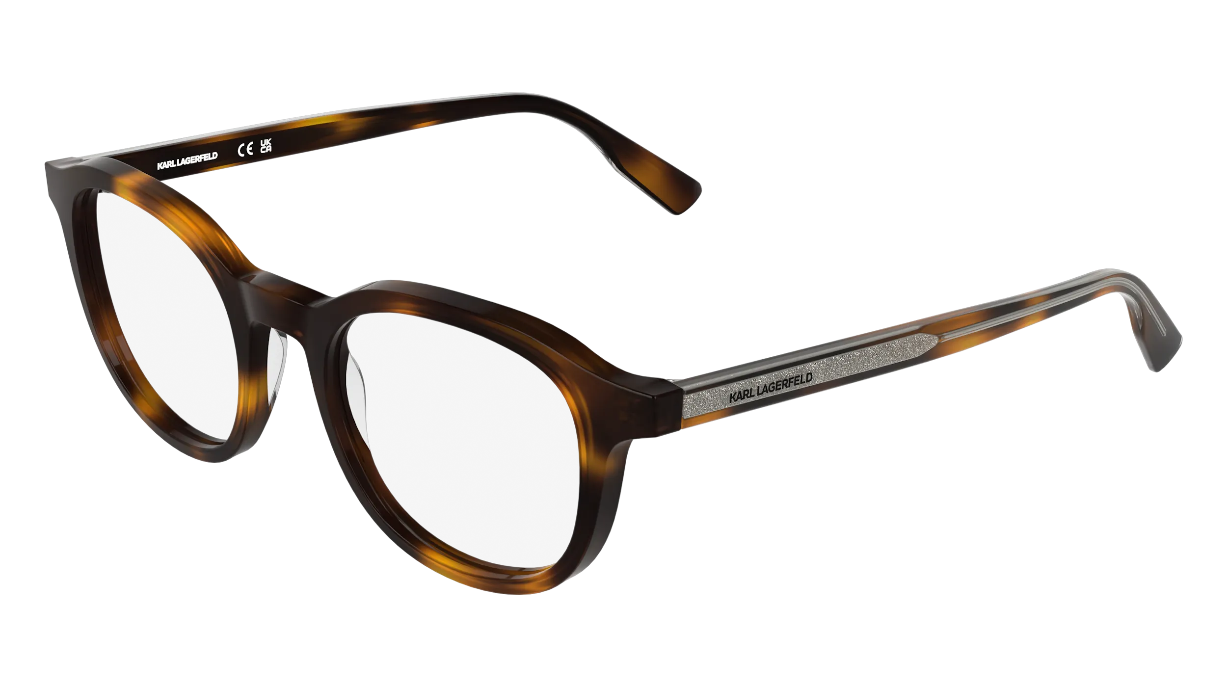 Karl Lagerfeld KL6235 240 Montature da vista Acetato Havana Geometrica Normale - immagine 1