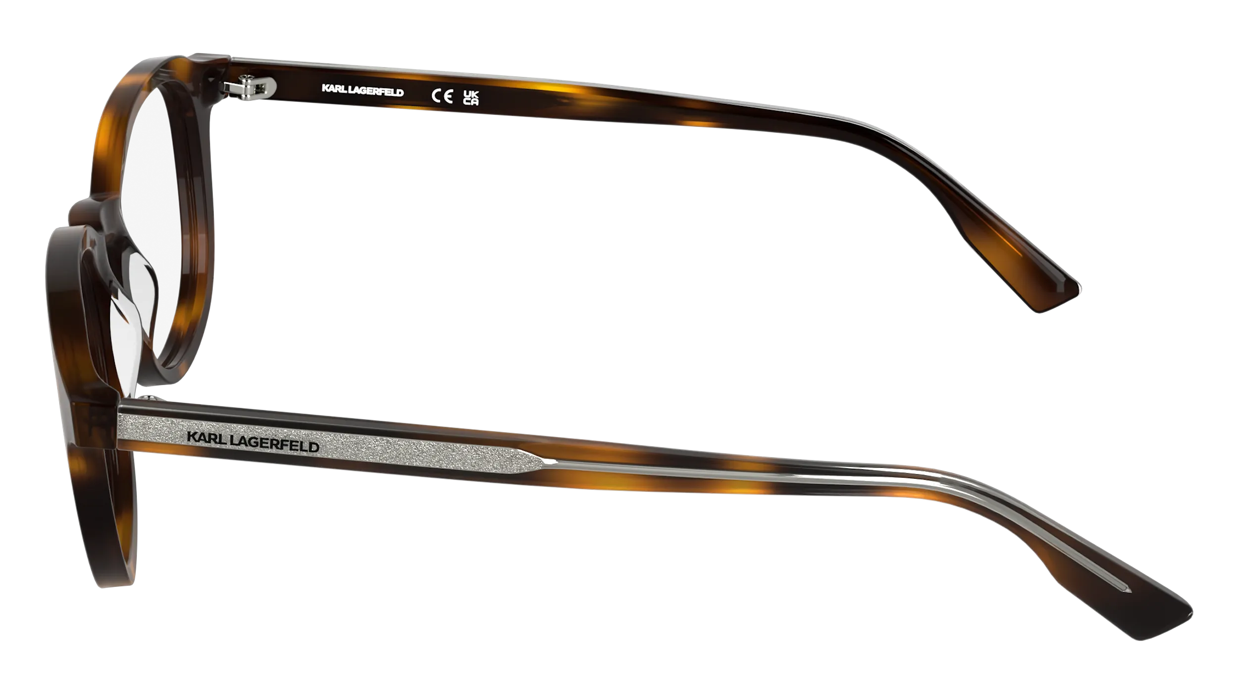 Karl Lagerfeld KL6235 240 Montature da vista Acetato Havana Geometrica Normale - immagine 3