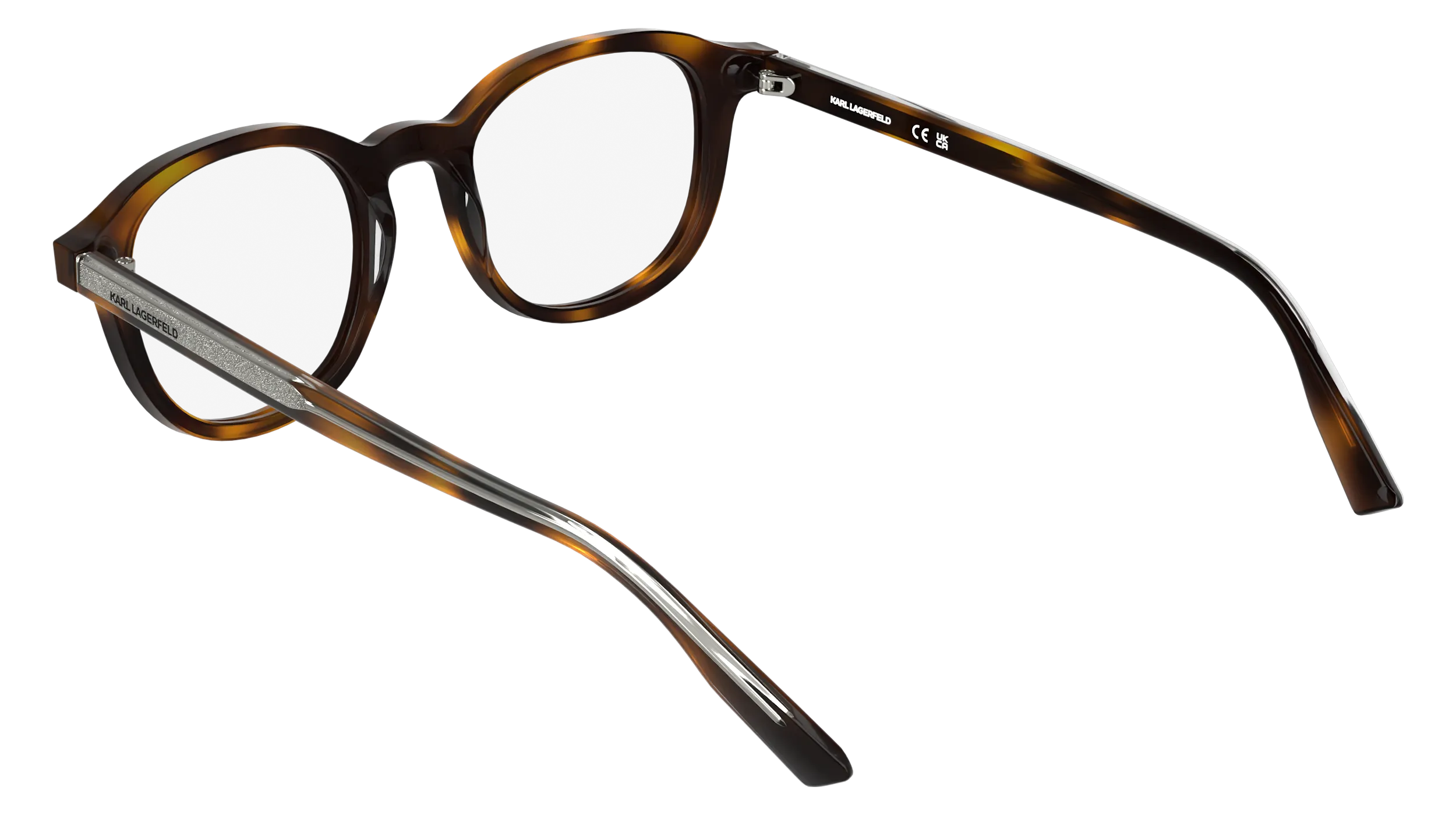 Karl Lagerfeld KL6235 240 Montature da vista Acetato Havana Geometrica Normale - immagine 4
