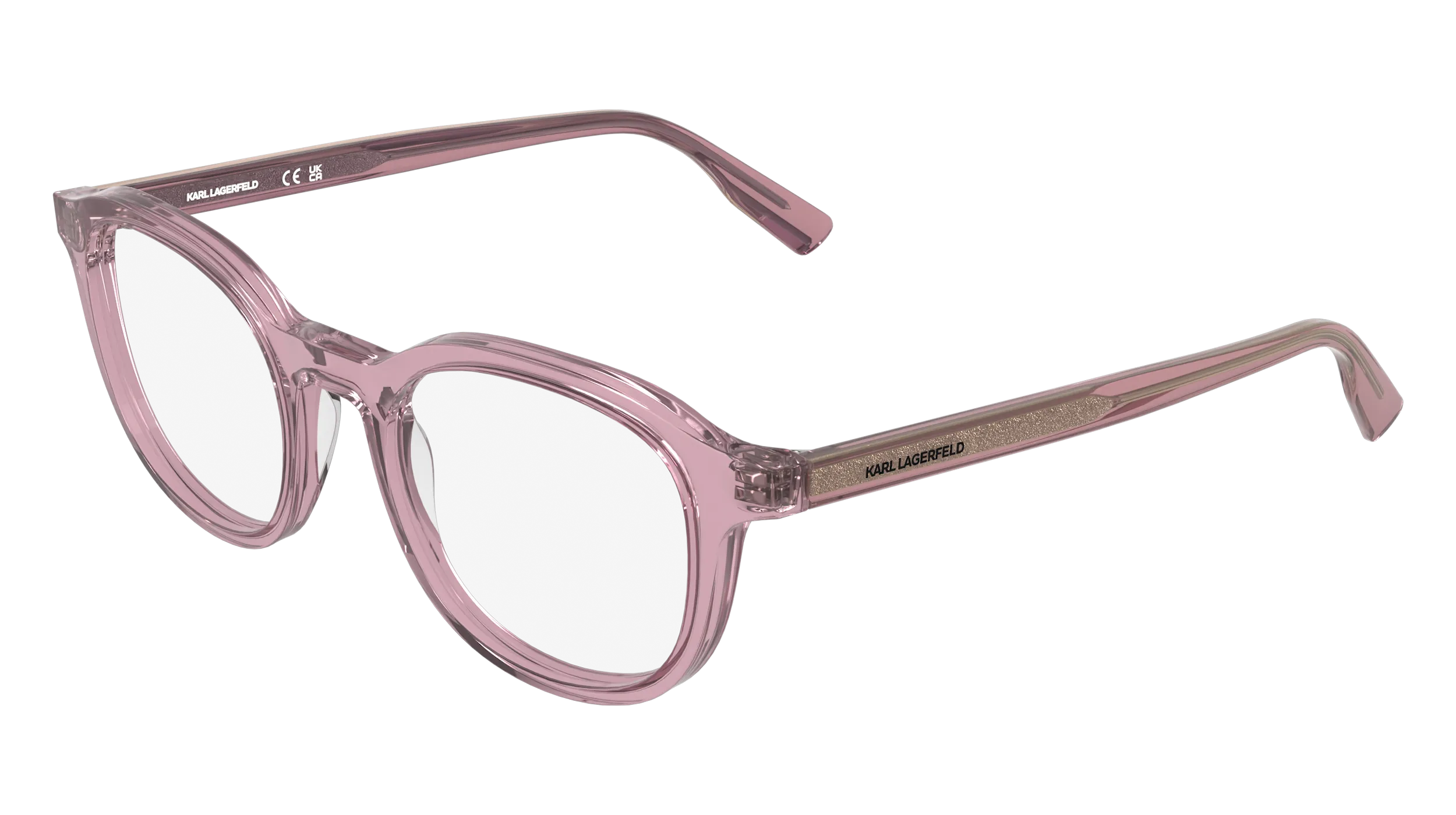 Karl Lagerfeld KL6235 601 Montature da vista Acetato Rosa Geometrica Normale - immagine 1