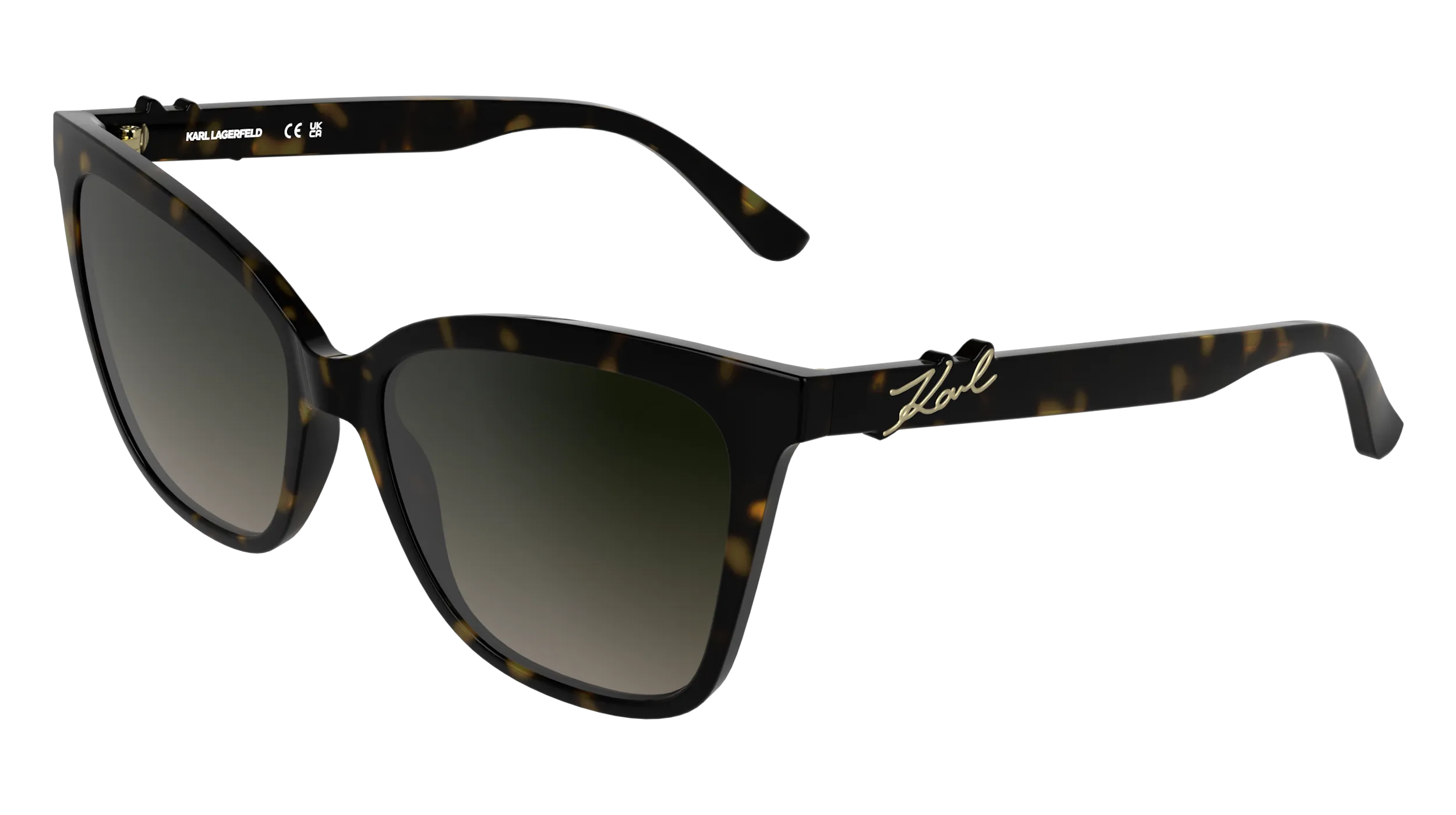 Karl Lagerfeld KL6223S 242 Occhiali da sole Bio-iniettato Havana Squadrata Normale - immagine 1