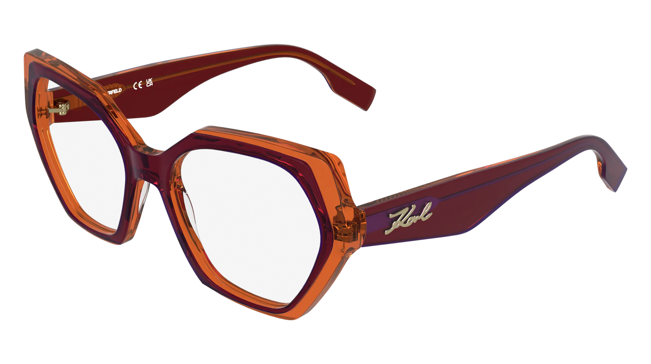 Karl Lagerfeld KL6229 206 Montature da vista Acetato Marrone Normale - immagine 1