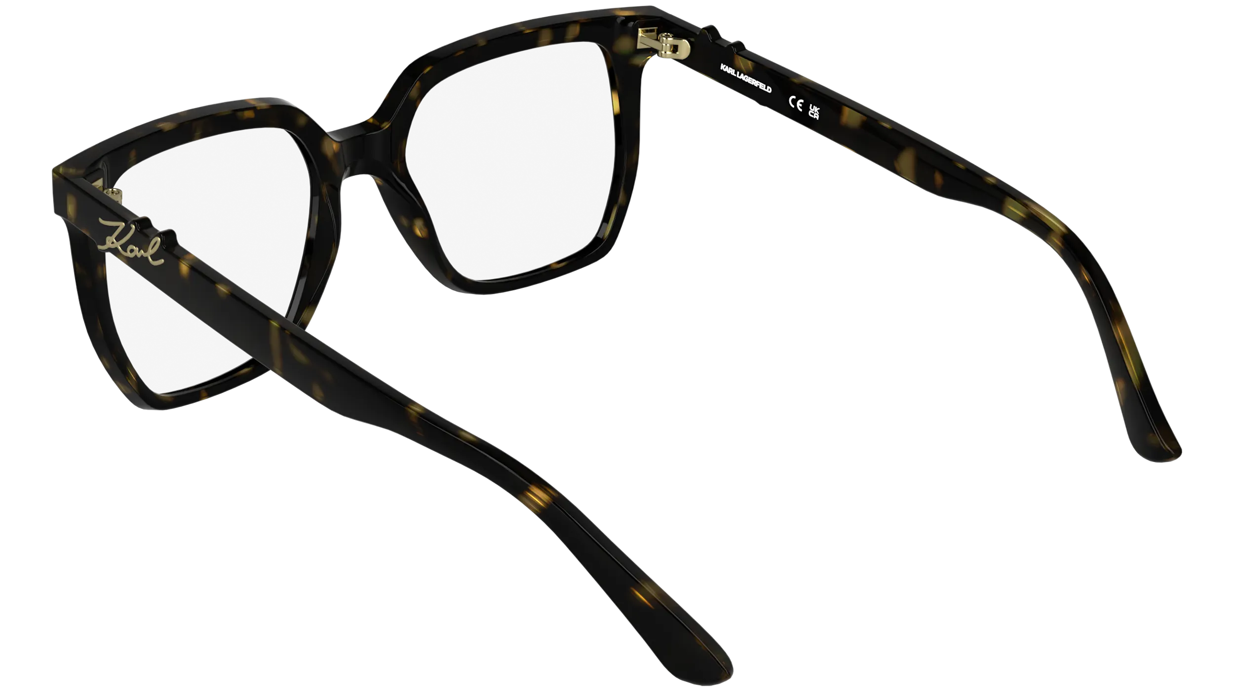 Karl Lagerfeld KL6233 242 Montature da vista Bio-iniettato Havana Squadrata Normale - immagine 4