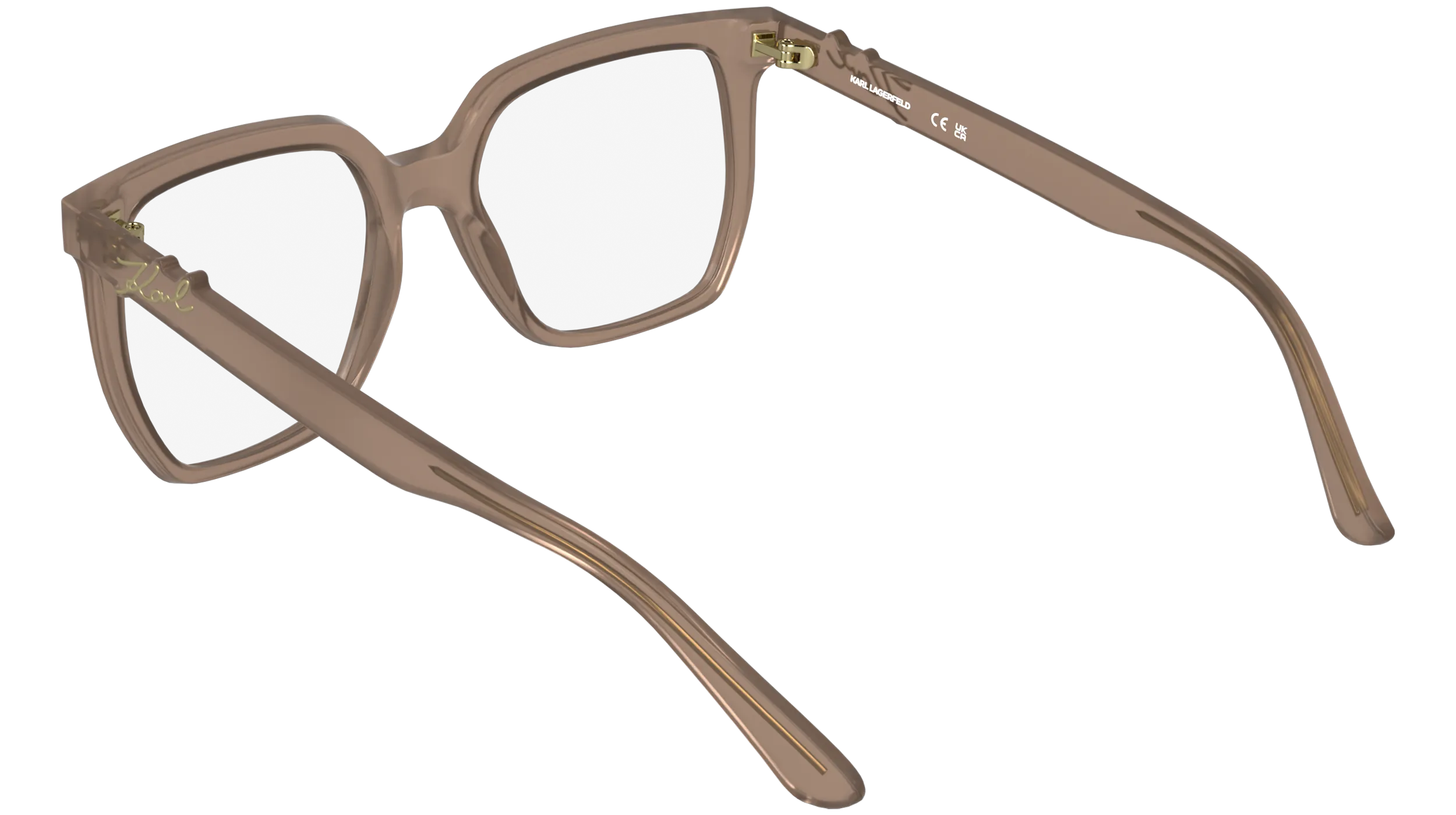 Karl Lagerfeld KL6233 272 Montature da vista Bio-iniettato Nude Squadrata Normale - immagine 4