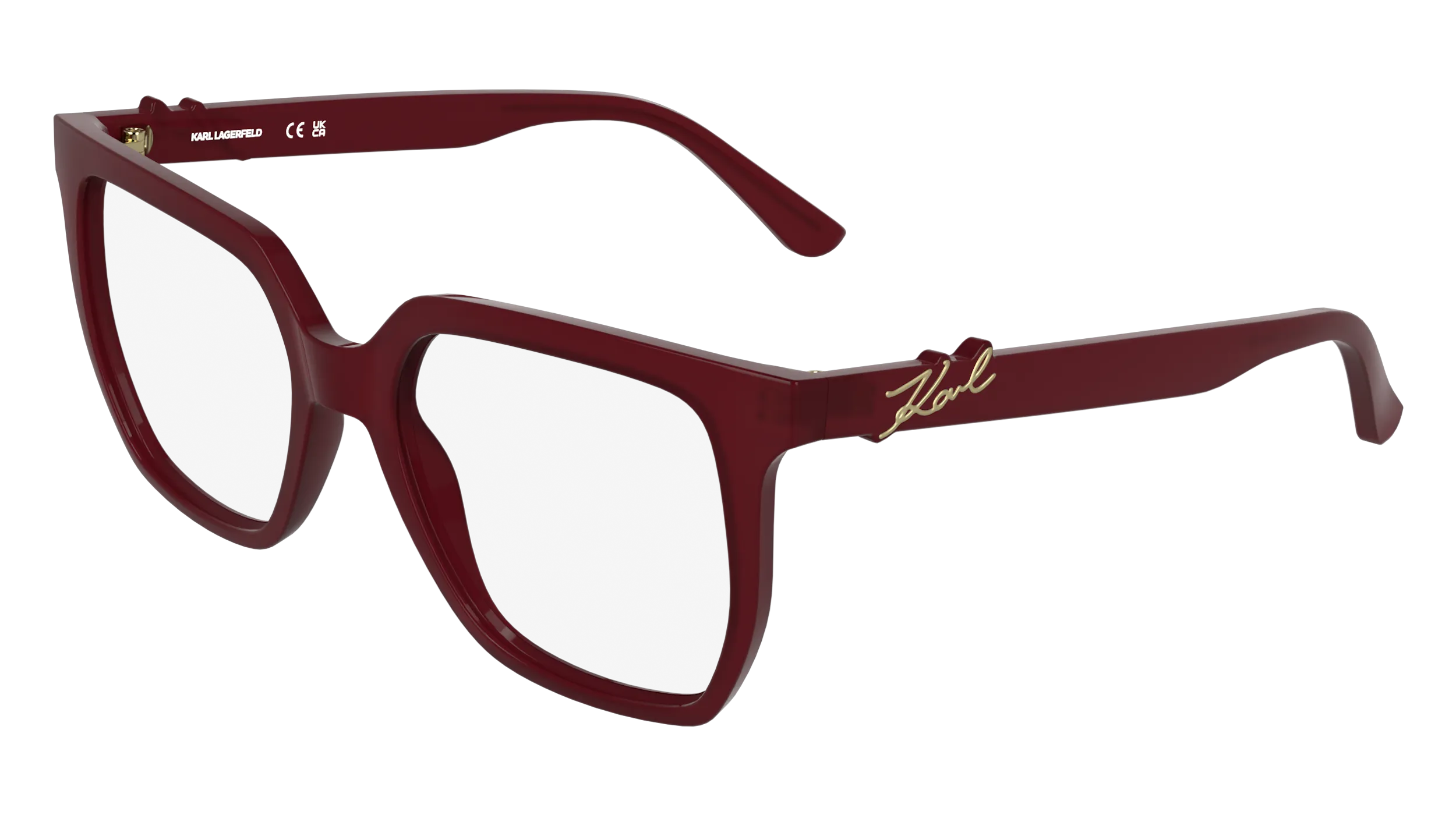Karl Lagerfeld KL6233 601 Montature da vista Bio-iniettato Bordeaux Squadrata Normale - immagine 1