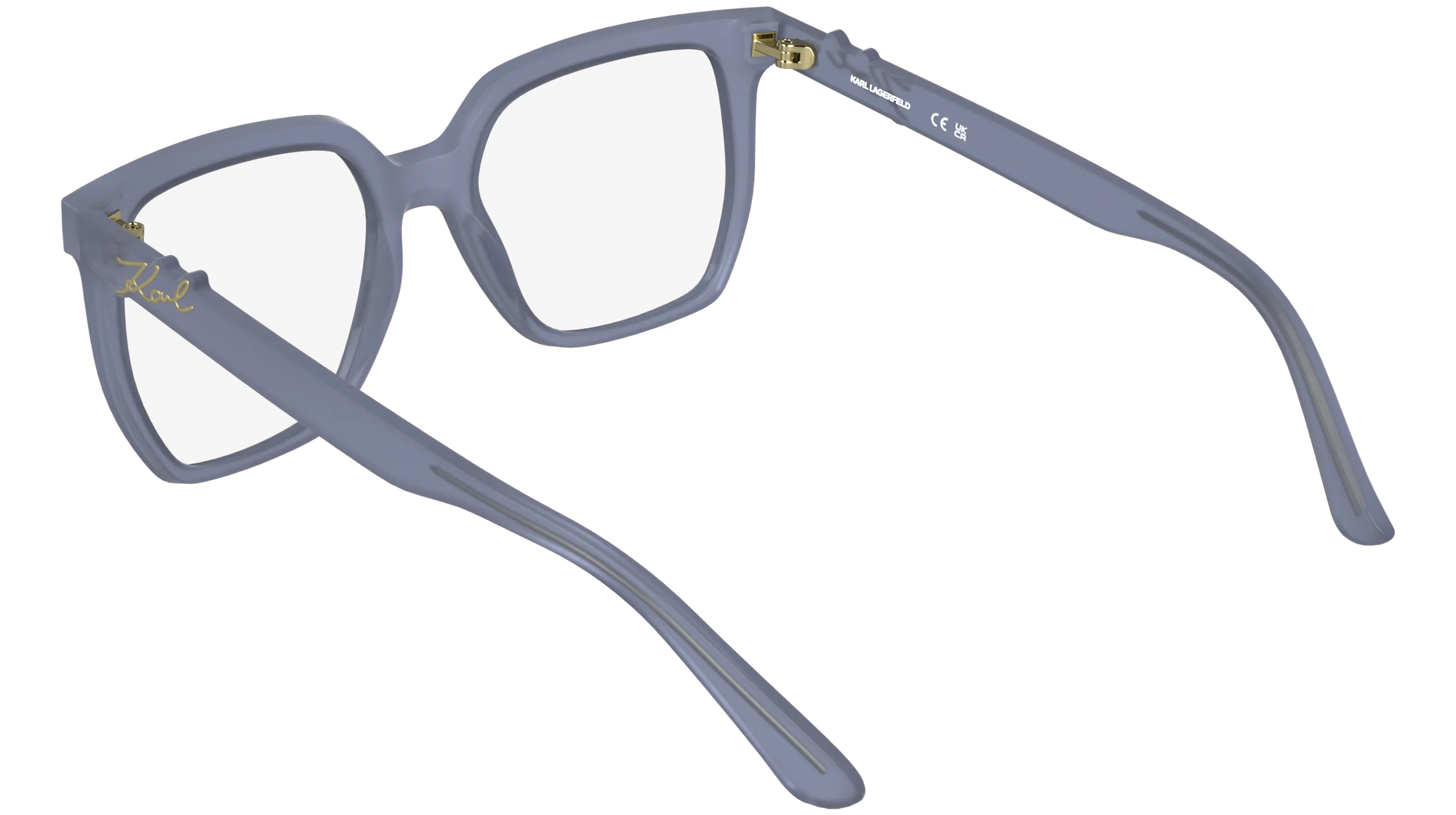 Karl Lagerfeld KL6233 662 Montature da vista Bio-iniettato Viola Squadrata Normale - immagine 4