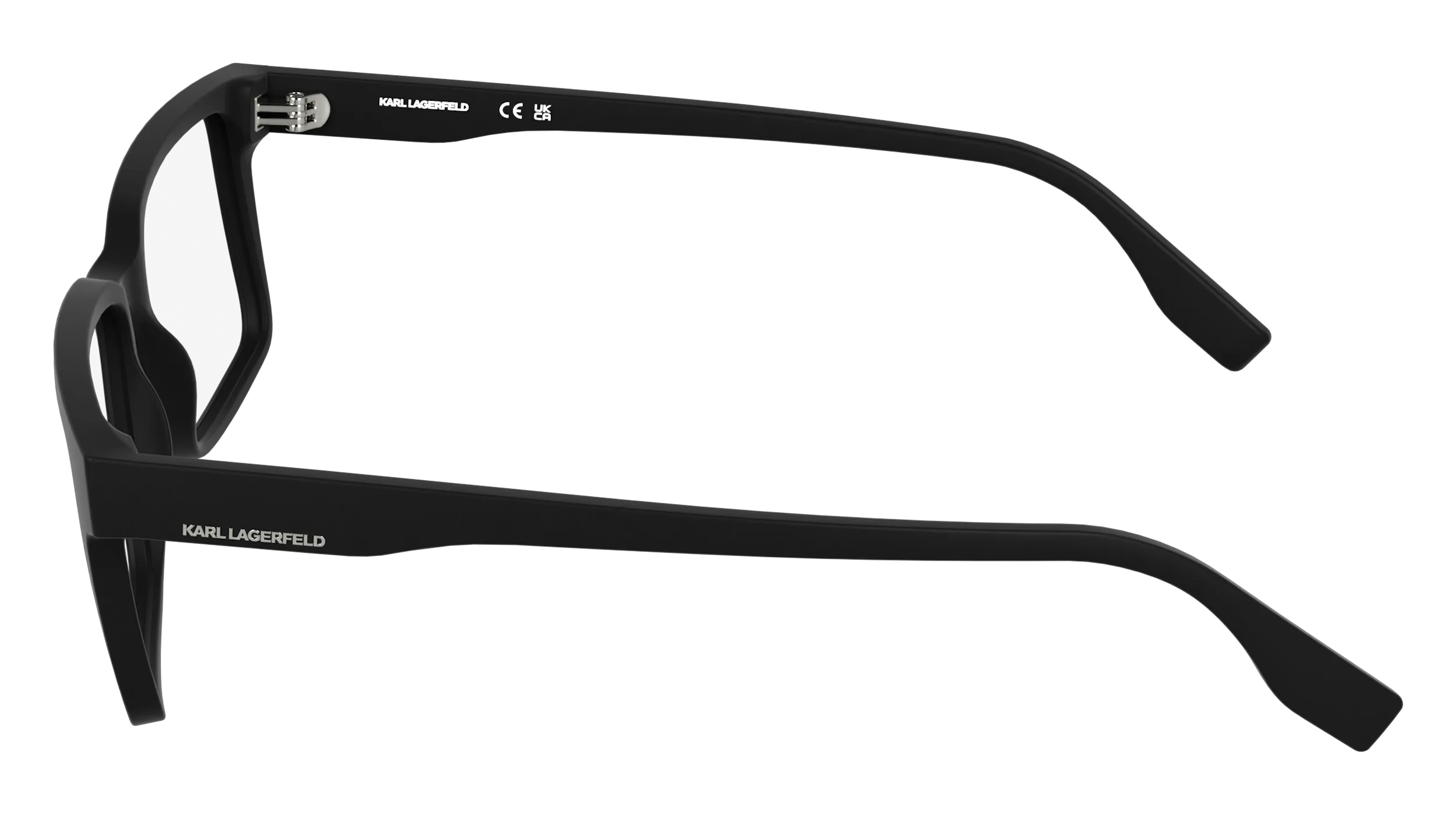 Karl Lagerfeld KL6236 002 Montature da vista Bio-iniettato Nero Squadrata Normale - immagine 3