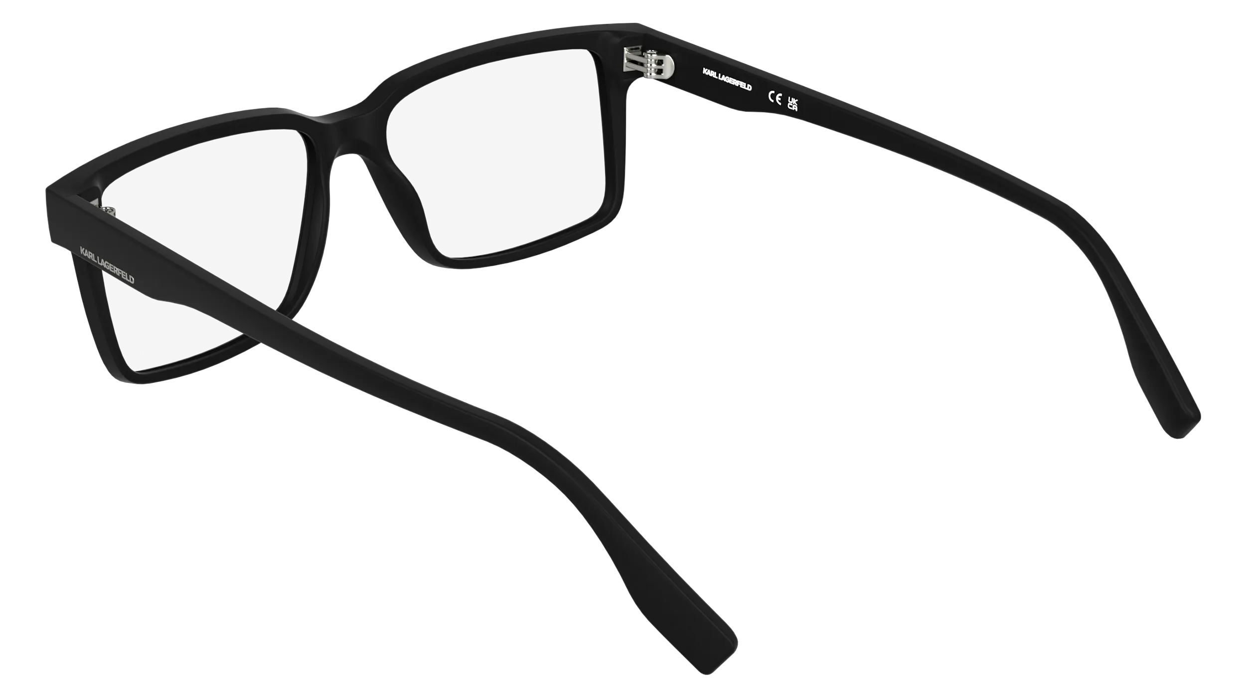 Karl Lagerfeld KL6236 002 Montature da vista Bio-iniettato Nero Squadrata Normale - immagine 4