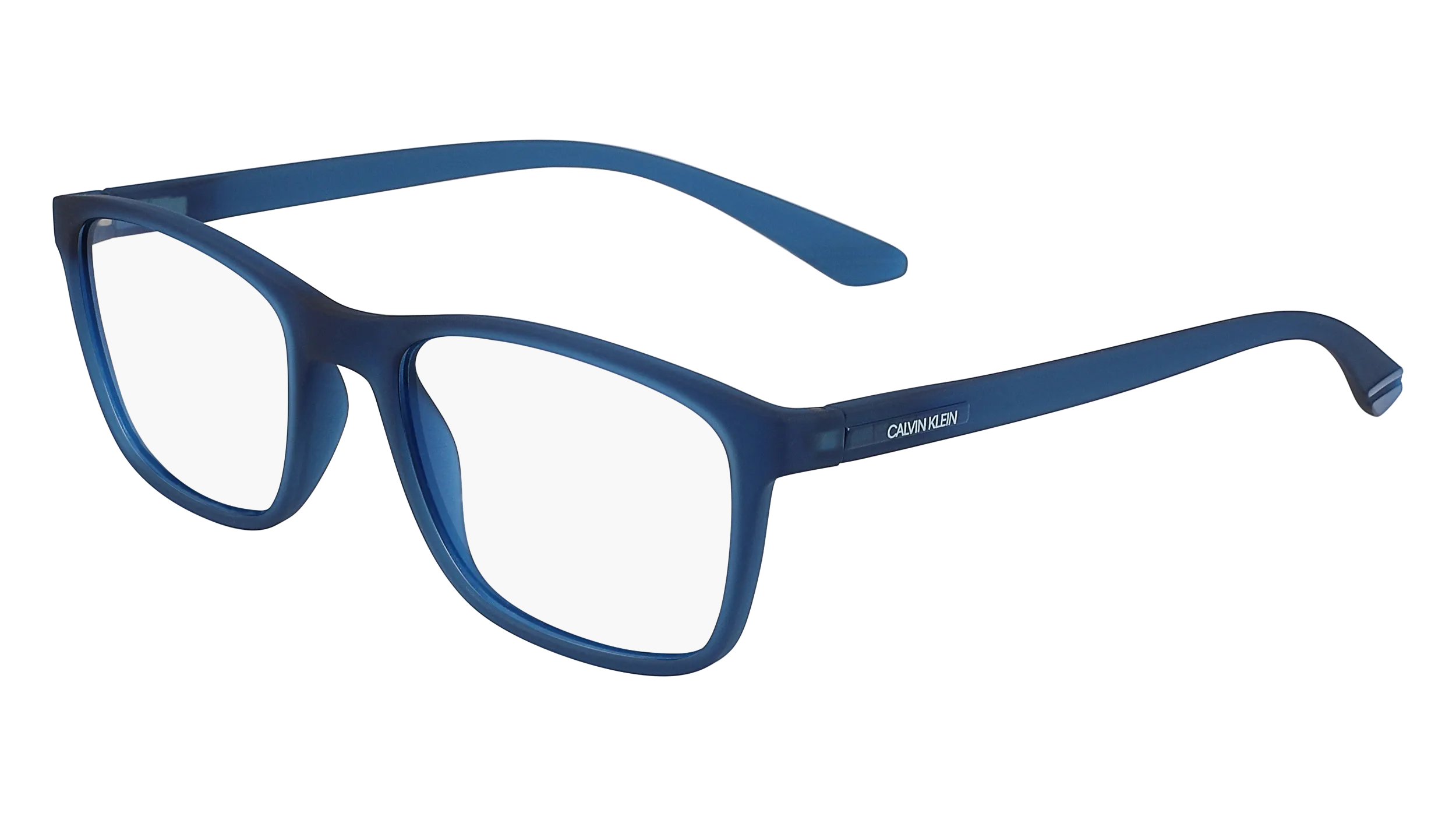 Calvin Klein CK19571N 405 Montature da vista Plastica Blu Squadrata Normale - immagine 1