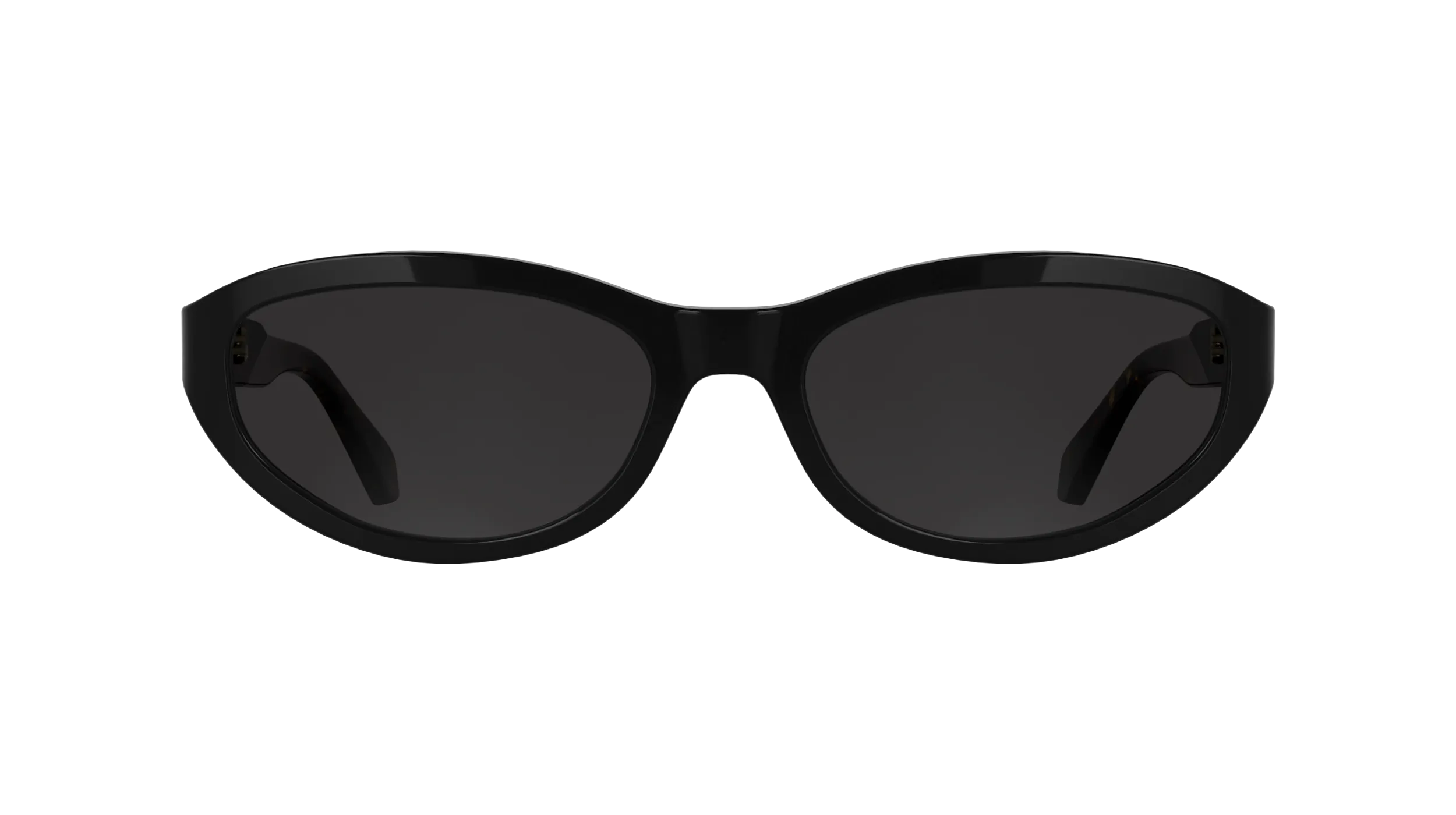 Calvin Klein CKJ25618S 001 Occhiali da sole Acetato Nero Grigio Cat Eye Normale - immagine 2