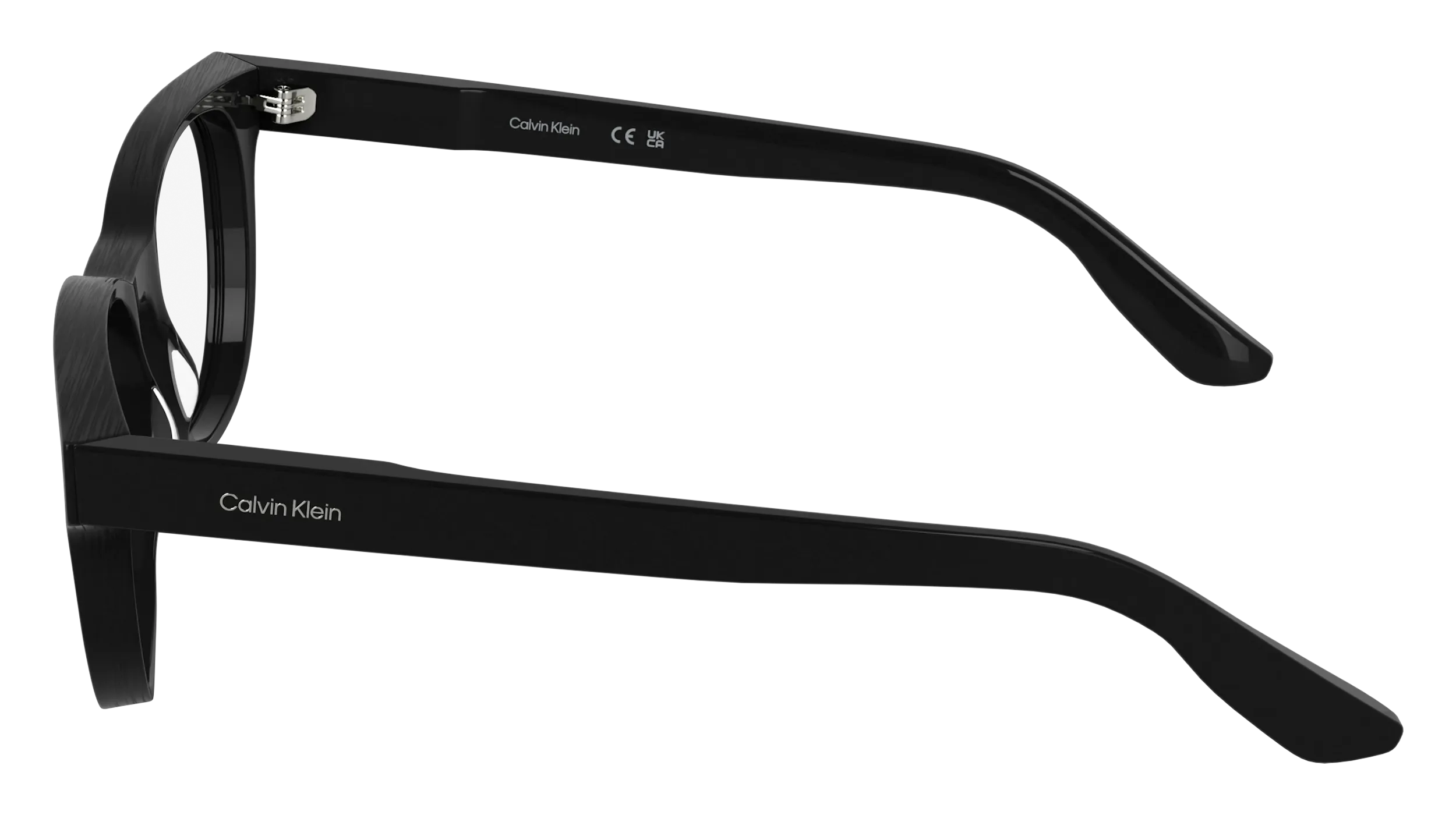 Calvin Klein CK25542 001 Montature da vista Acetato Nero Normale - immagine 3