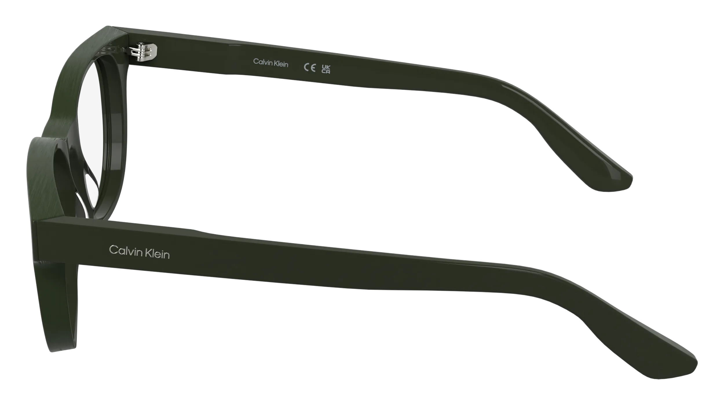 Calvin Klein CK25542 330 Montature da vista Acetato Verde Normale - immagine 3