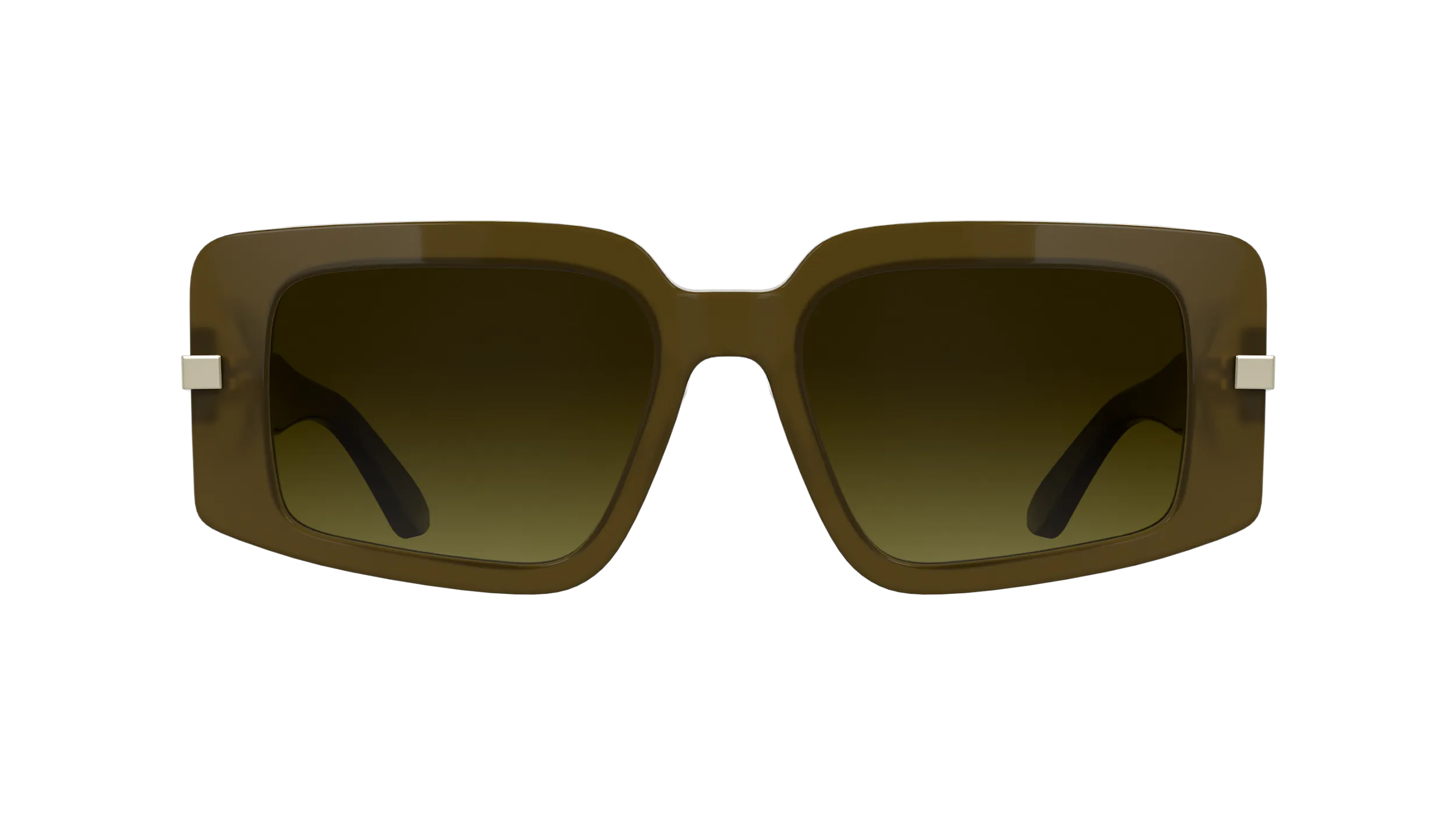 Calvin Klein CK25533S 201 Occhiali da sole Acetato Marrone Squadrata Normale - immagine 2