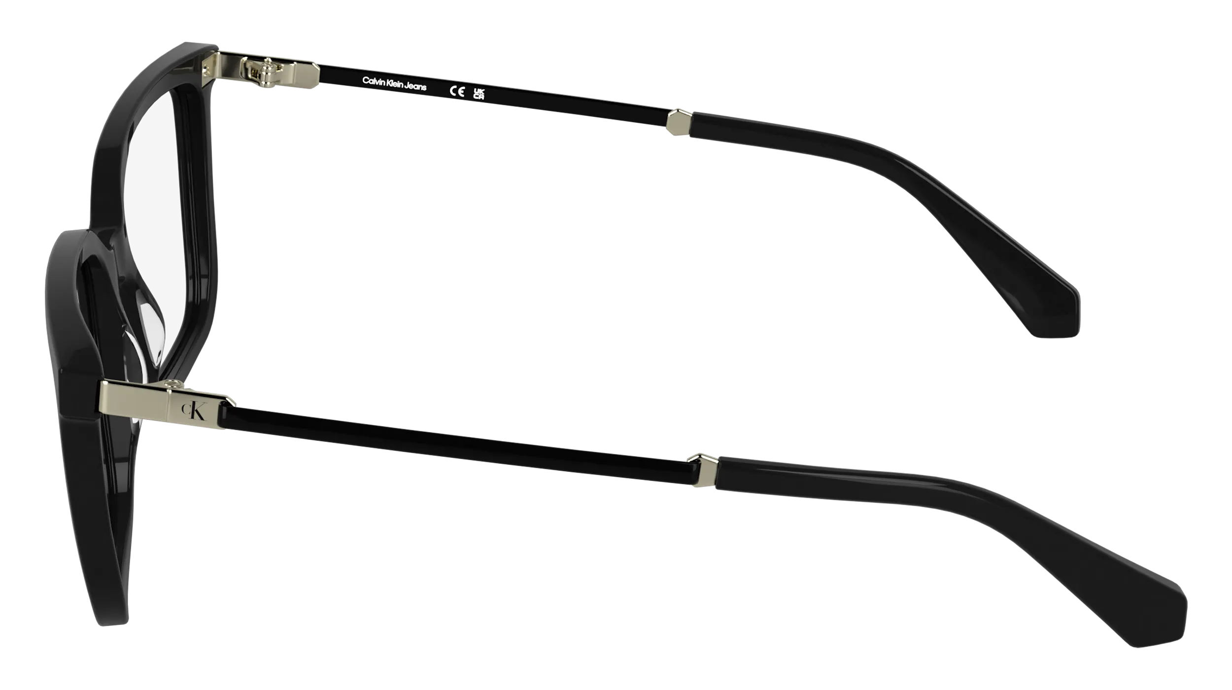 Calvin Klein CKJ26615 001 Montature da vista Acetato Nero Squadrata Normale - immagine 3