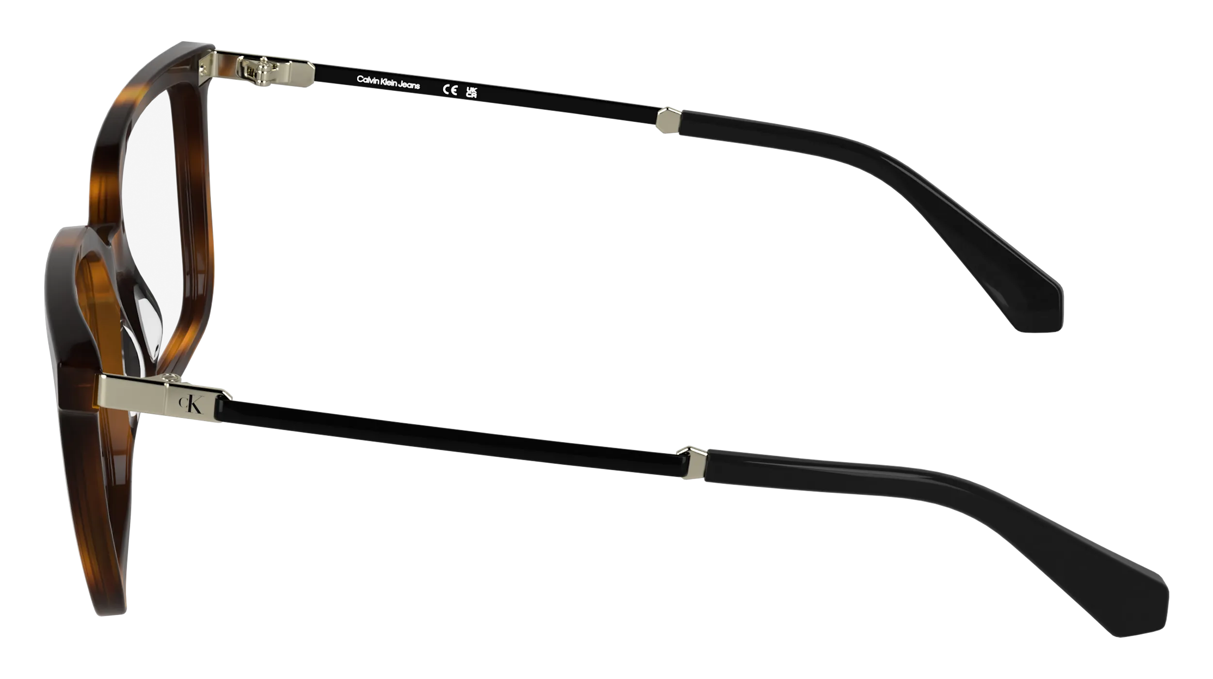 Calvin Klein CKJ26615 235 Montature da vista Acetato Havana Squadrata Normale - immagine 3