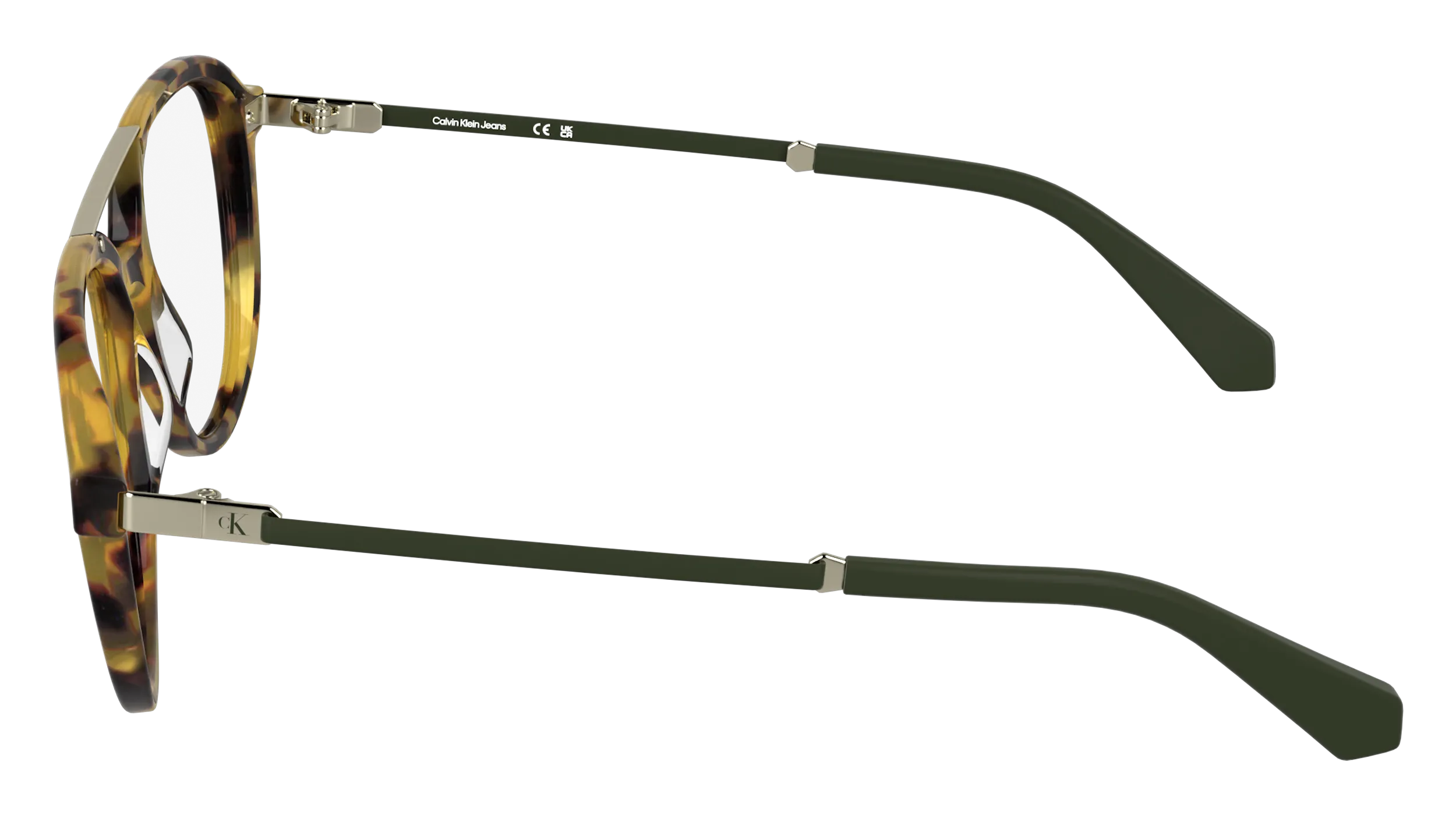 Calvin Klein CKJ26616 240 Montature da vista Acetato Havana Rotonda Normale - immagine 3