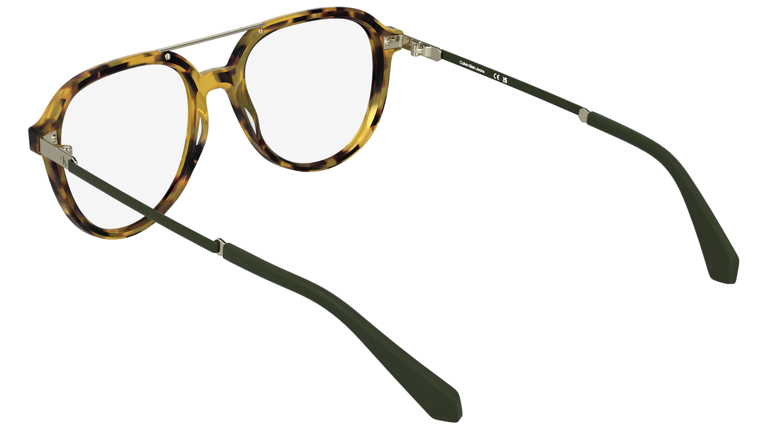 Calvin Klein CKJ26616 240 Montature da vista Acetato Havana Rotonda Normale - immagine 4