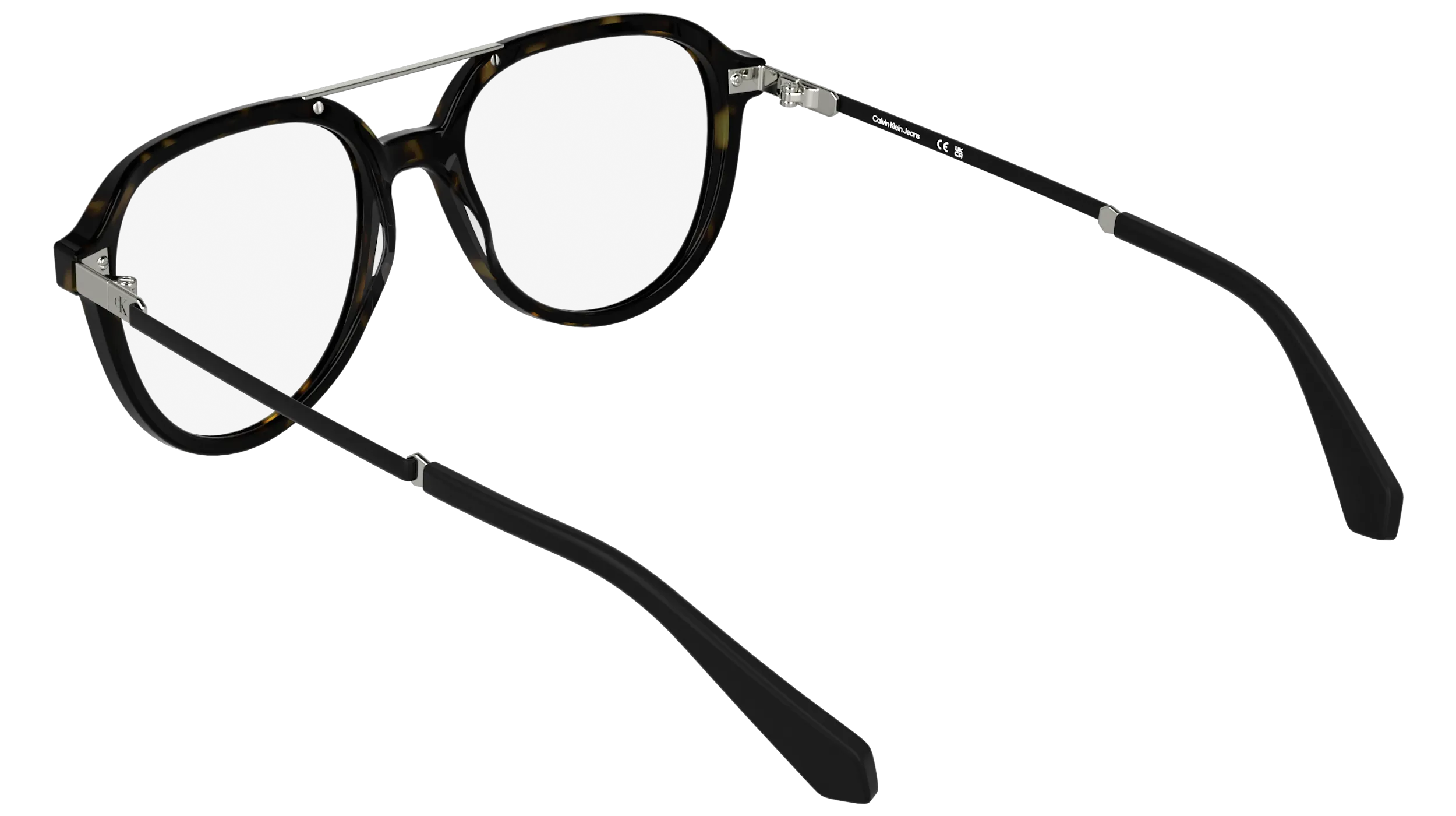 Calvin Klein CKJ26616 242 Montature da vista Acetato Havana Rotonda Normale - immagine 4