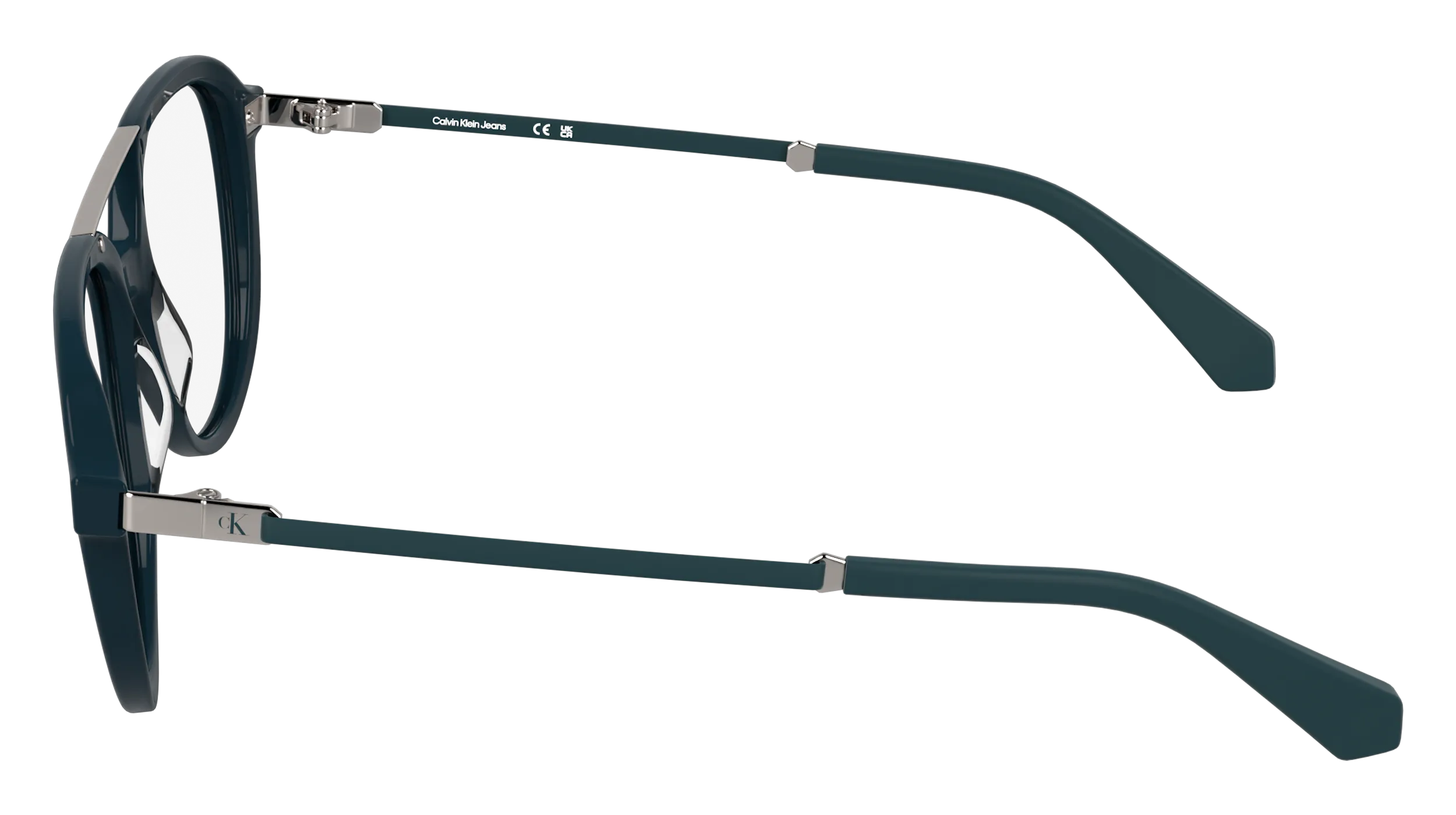 Calvin Klein CKJ26616 432 Montature da vista Acetato Petrolio Rotonda Normale - immagine 3