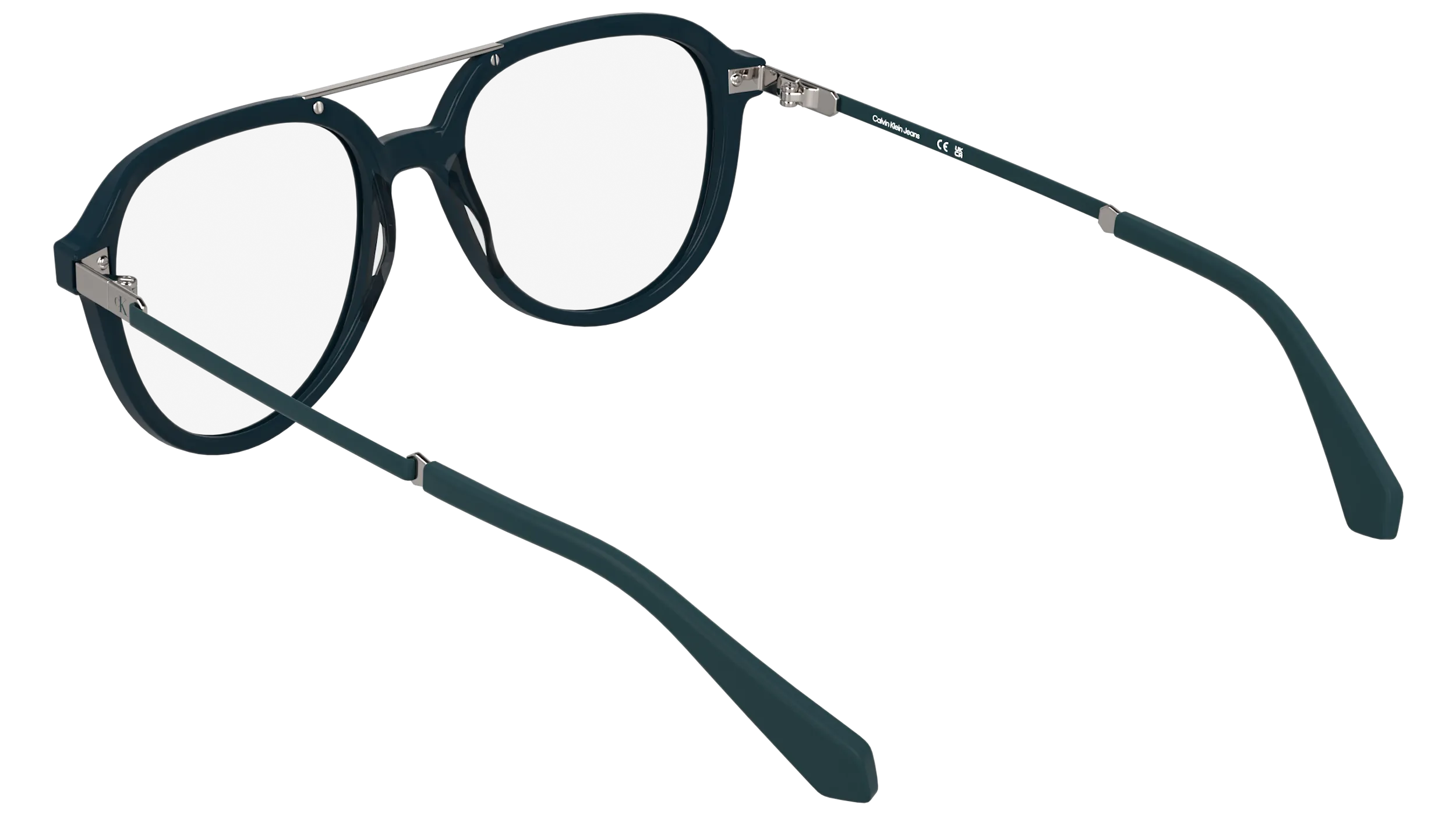 Calvin Klein CKJ26616 432 Montature da vista Acetato Petrolio Rotonda Normale - immagine 4