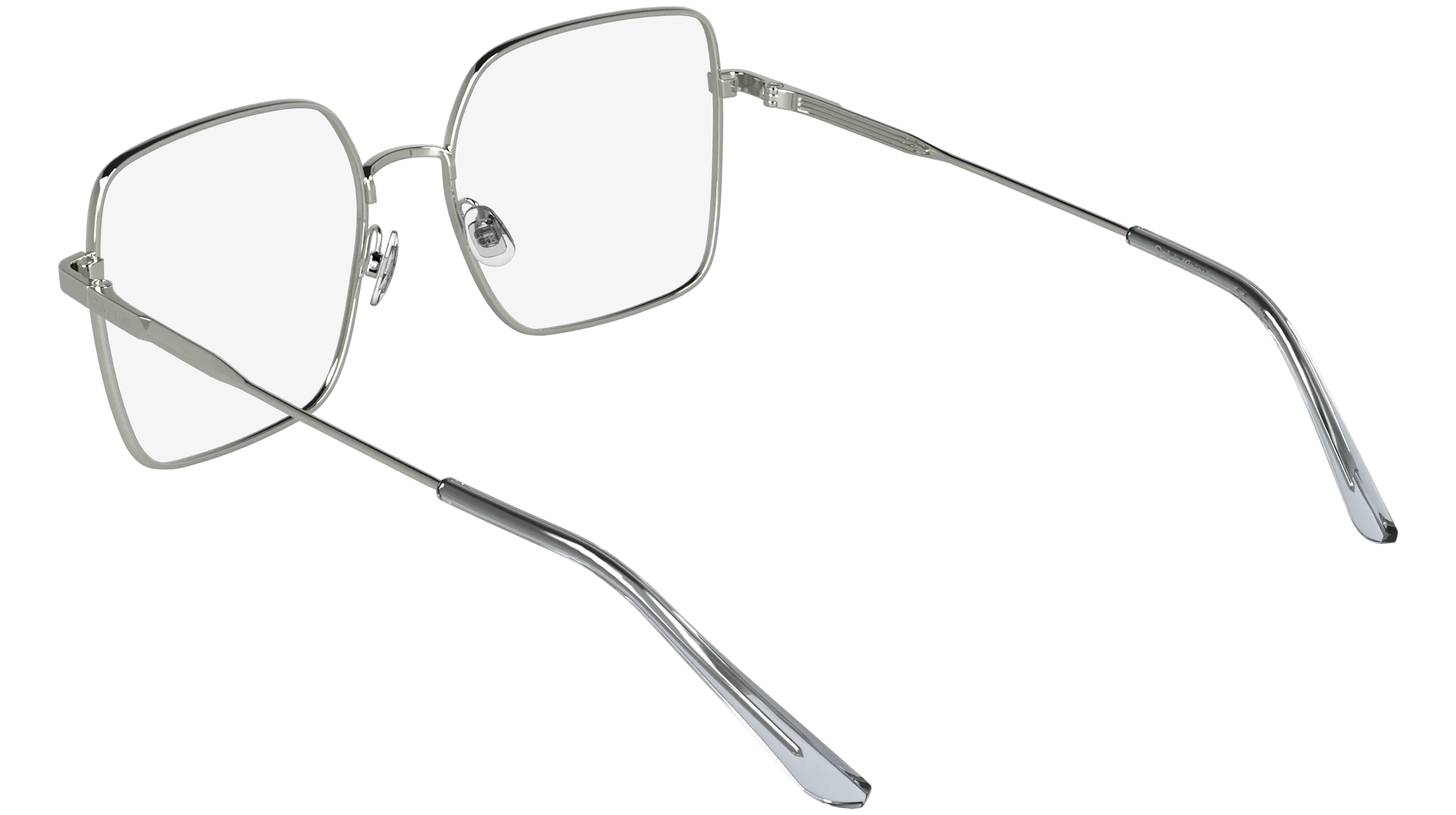 Calvin Klein CK26103 045 Montature da vista Metallo Argento Farfalla Normale - immagine 4