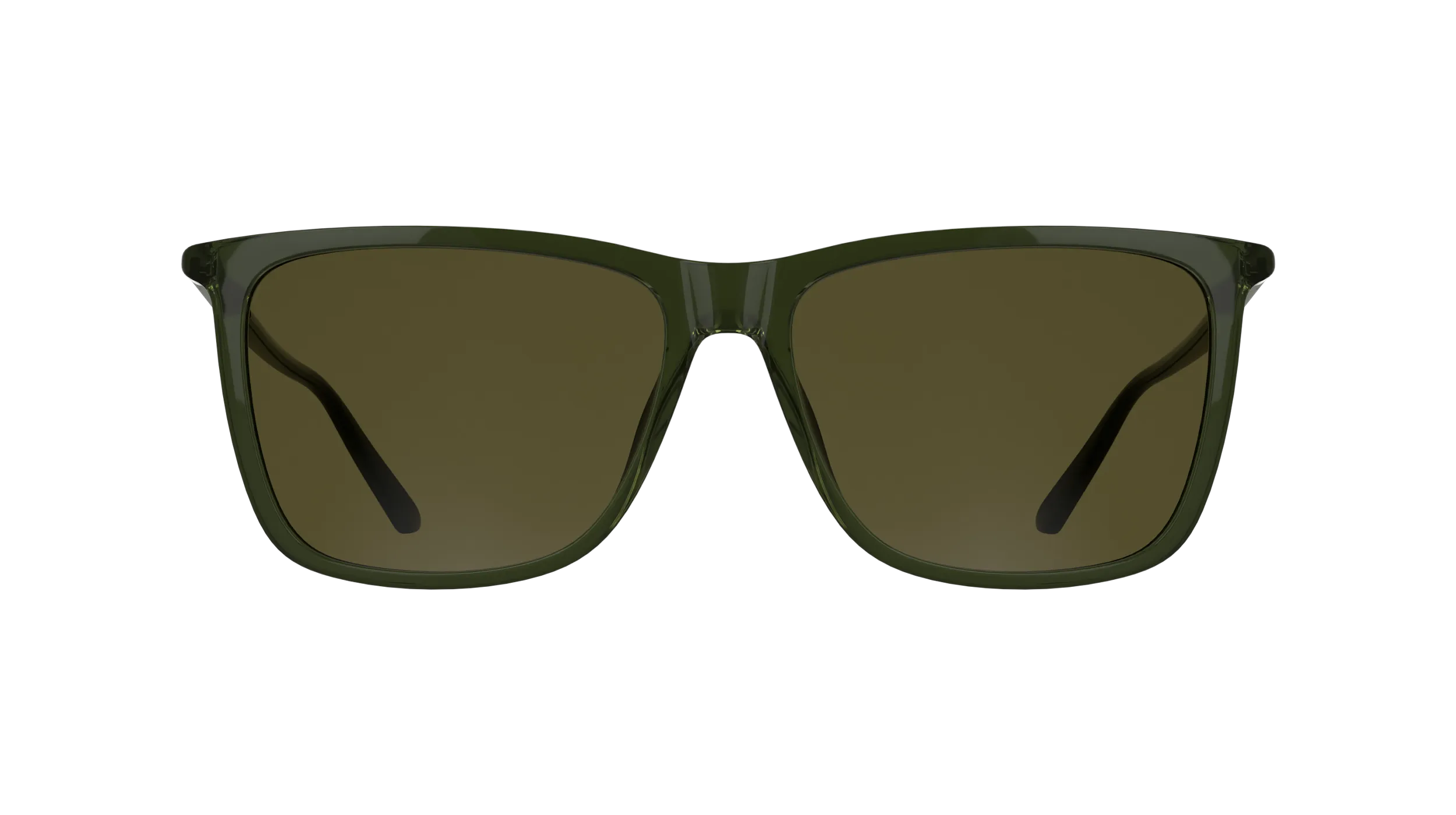Calvin Klein CK26500S 300 Occhiali da sole Bio-iniettato Verde Marrone Squadrata Normale - immagine 2