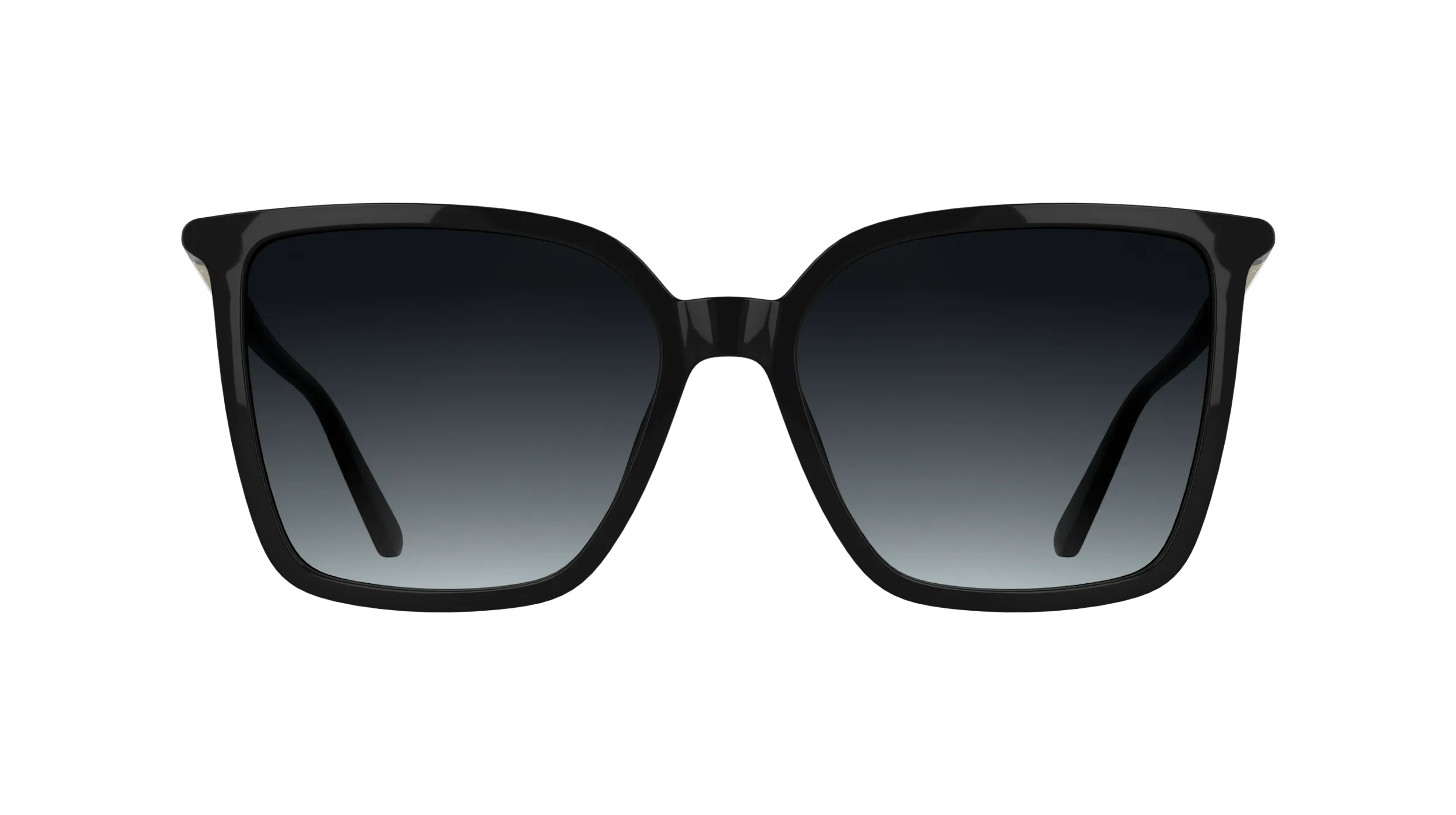 Calvin Klein CK26502S 001 Occhiali da sole Bio-iniettato Nero Fumo Farfalla Normale - immagine 2